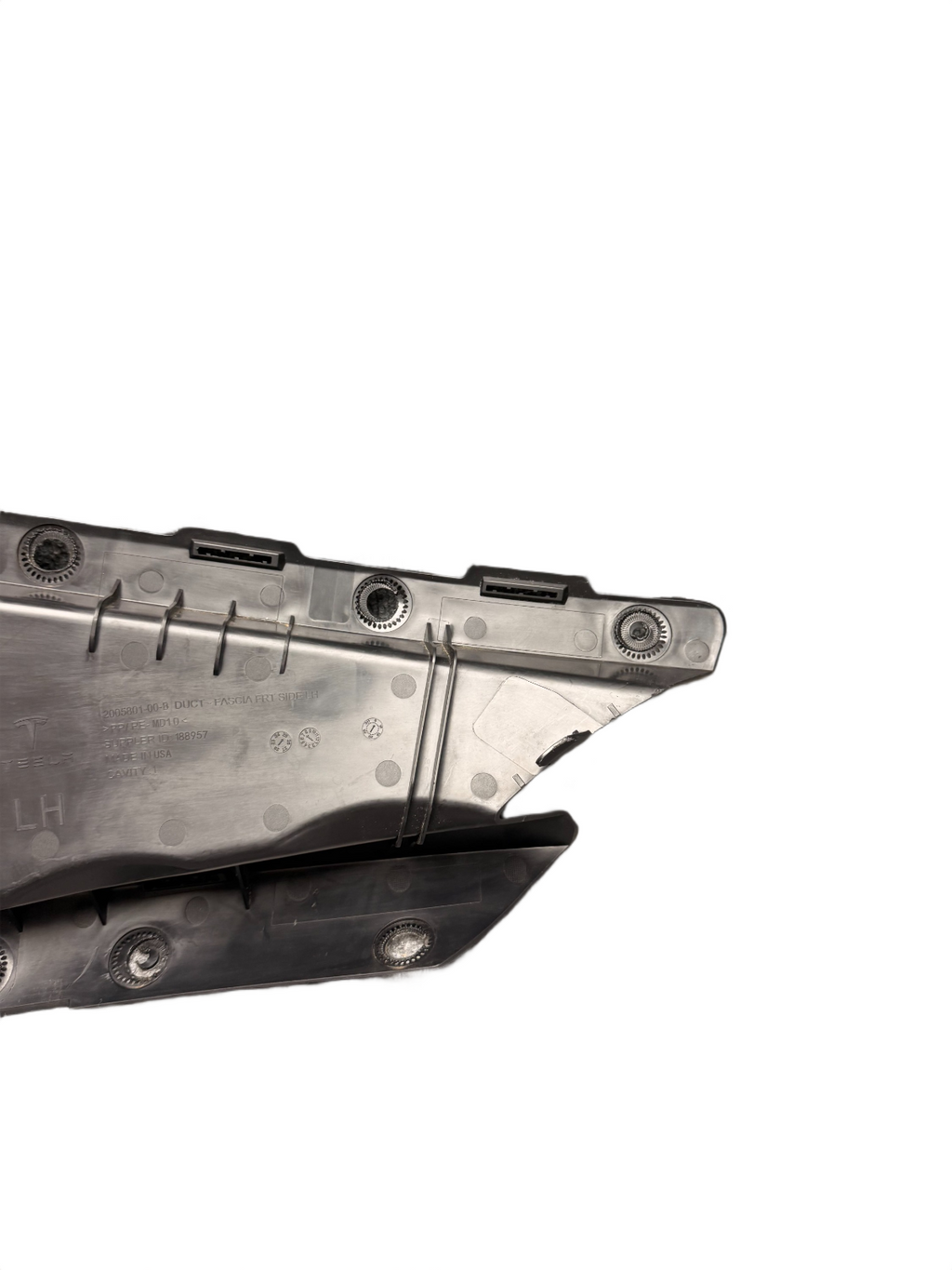 2024 2025 Tesla Model 3 M3 Front Left Bumper Fastener Trim Fascia 2005801-00-B