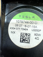 2017 - 2023 TESLA MODEL 3 Y FRONT LEFT DOOR SPEAKER OEM, 1079744-00-D