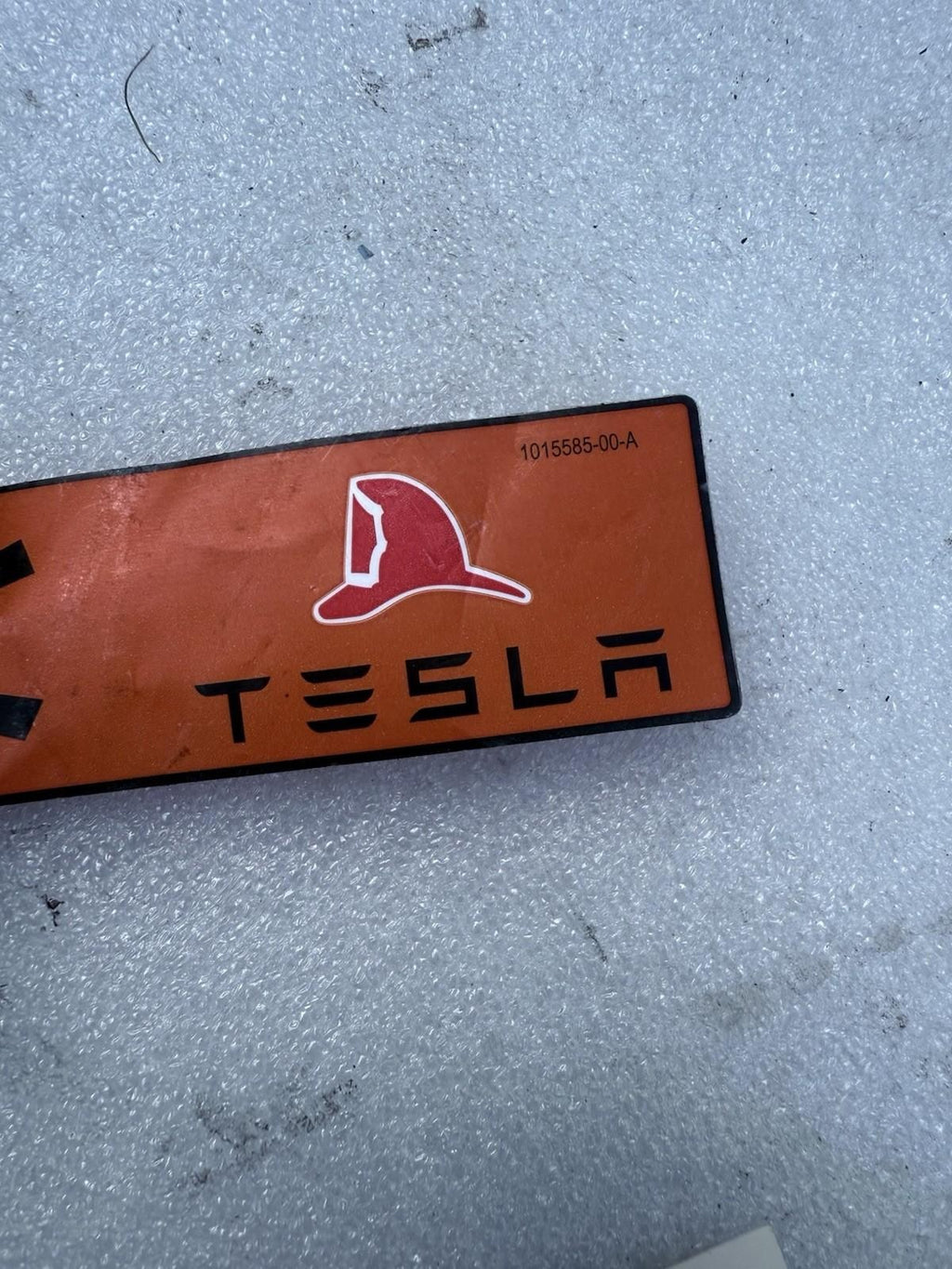 ♦️12-20 TESLA MODEL S EMERGENCY POWER CUT OFF LOOP DISCONNECT OEM, 1015585-00-A