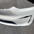 2021-2025 Tesla Model X Front Bumper Cover White WITHOUT Sensor 1588184-S0-B