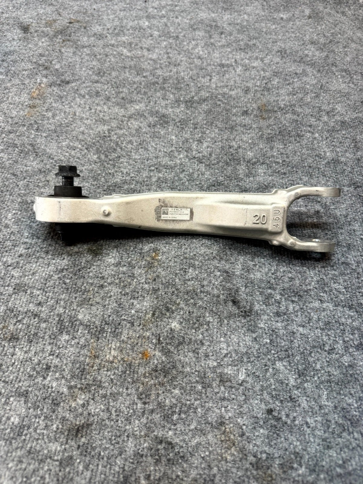 2020 - 2024 TESLA MODEL Y REAR RIGHT / LEFT UPPER CONTROL ARM OEM, 1188427-00-B