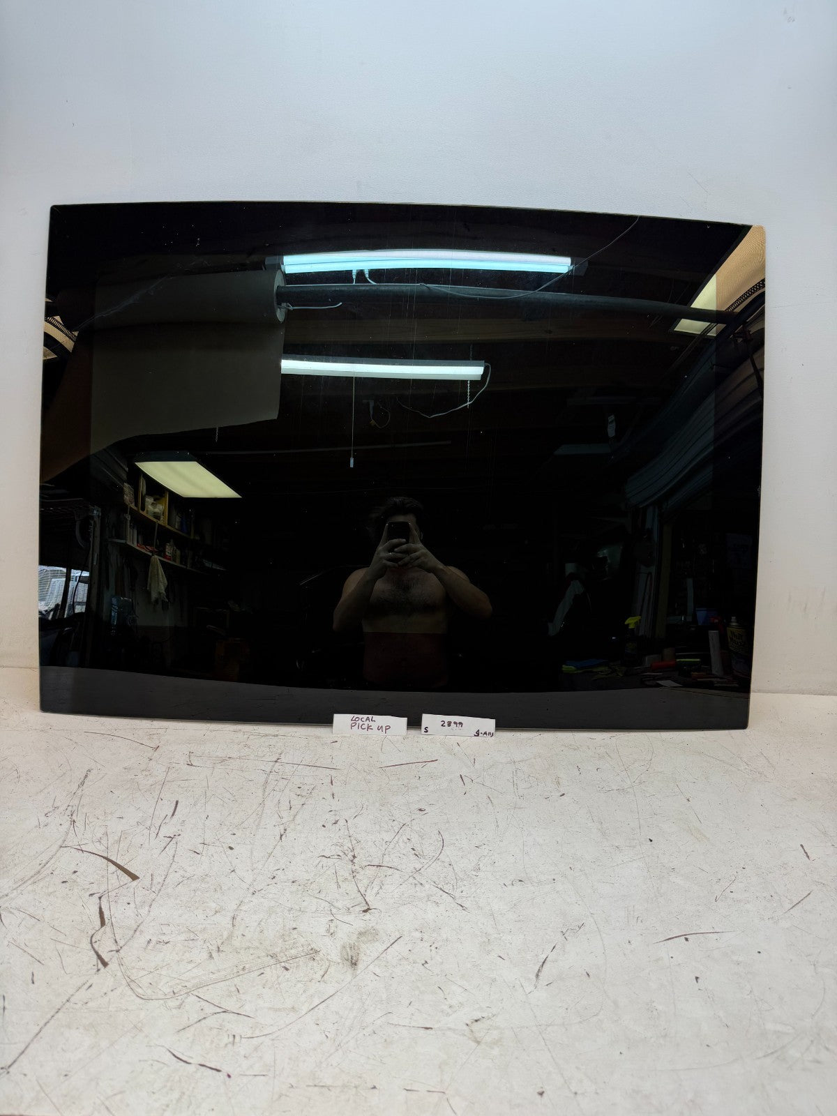 2012-2015 Tesla Model S Front Section Fixed Sunroof Glass 43R-000357