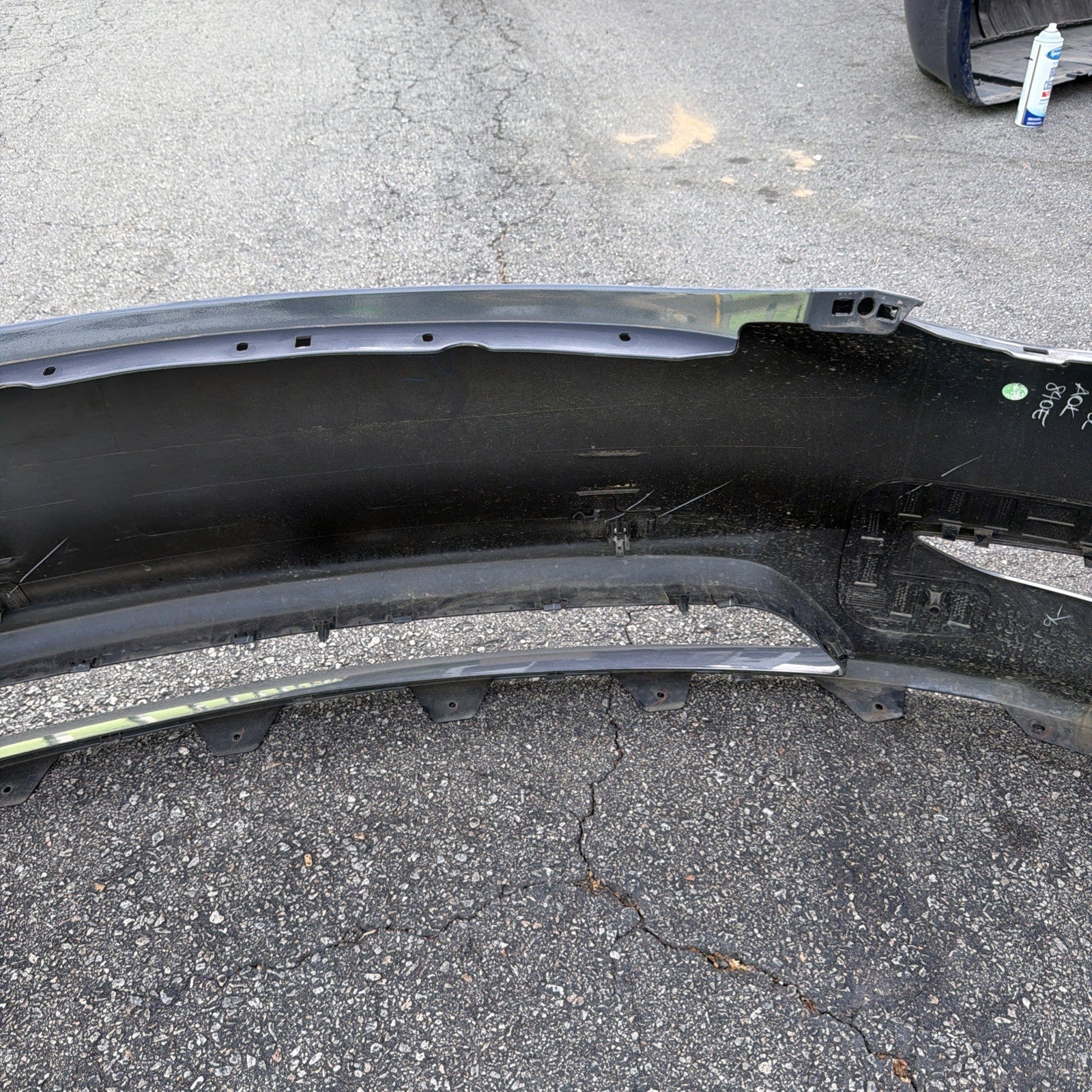 20-22 Model Y Front Bumper Cover Gray w/ Sensor Holes -  PMNG OEM 1606844-17-A