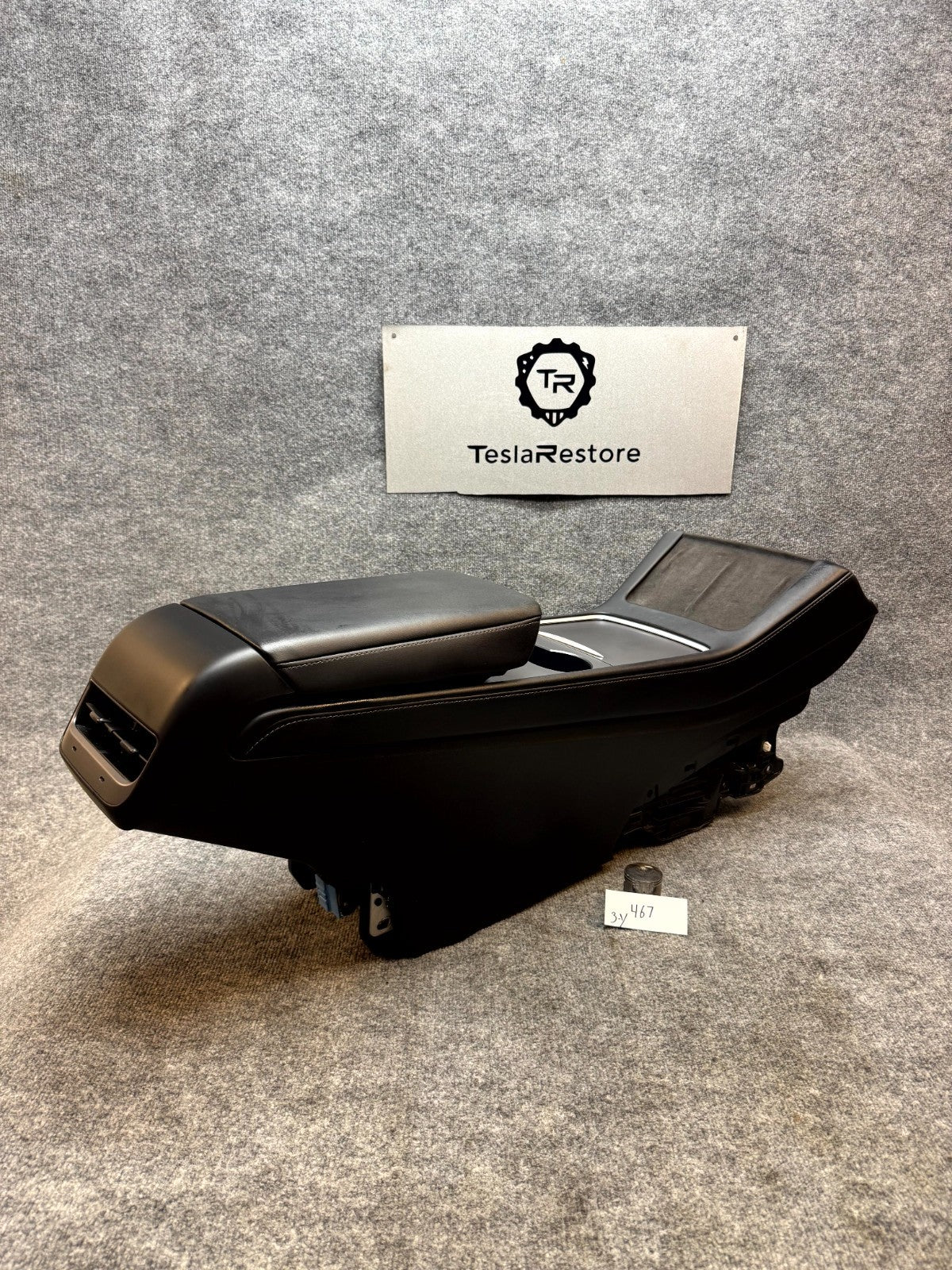 2017-2023 TESLA MODEL 3 FRONT CENTER CONSOLE BASE FRAME PANEL OEM,1755501-70-C