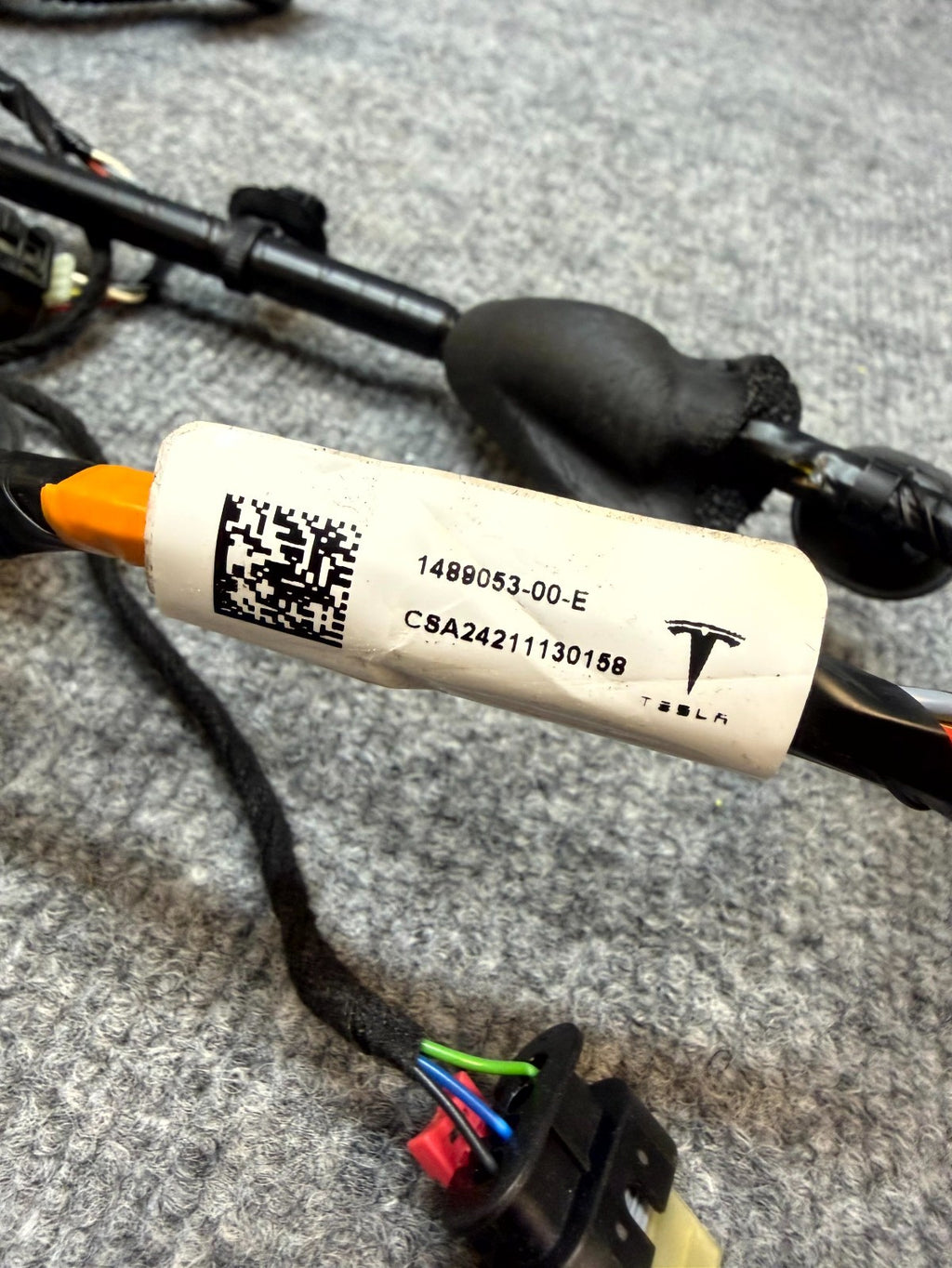 2020-2024 TESLA MODEL Y REAR LEFT SIDE DOOR WIRE WIRING HARNESS OEM, 148905300E