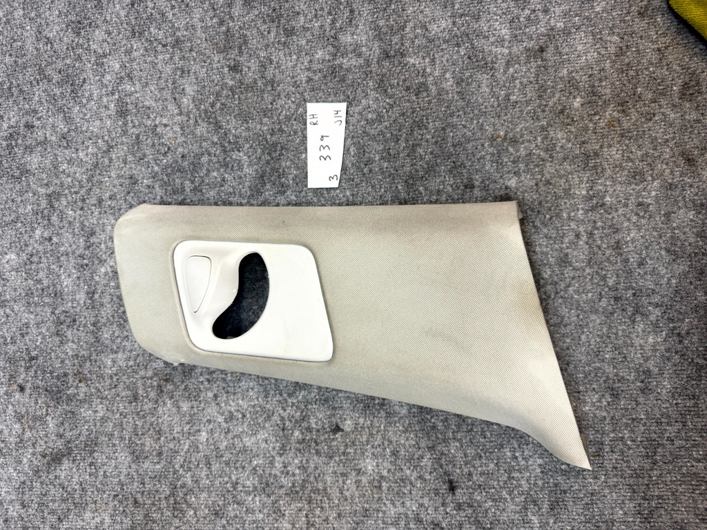 2017‑ 2023 TESLA MODEL 3 RIGHT SIDE B‑PILLAR TRIM COVER PANEL OEM, 1086255-01-K