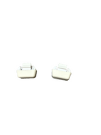 2020-2025 TESLA MODEL S HEADLINER MAGNETIC VISOR CHECK STOP SET OEM, 1533088-00