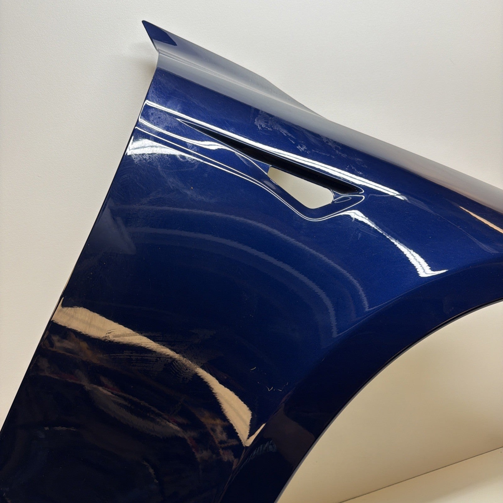 12-20 OEM Tesla Model S Front Right Passenger Fender Panel Black BLUE OEM