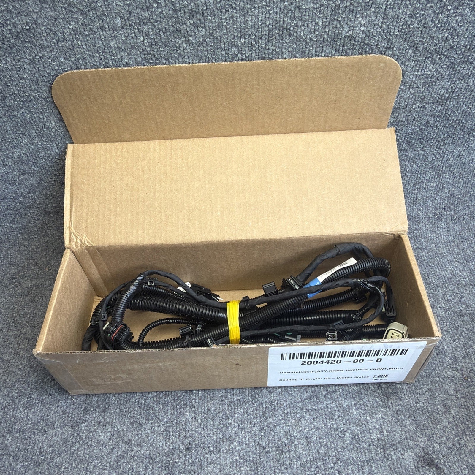 2017-2020 TESLA MODEL S Front Bumper Harness 2004420-00-B OEM