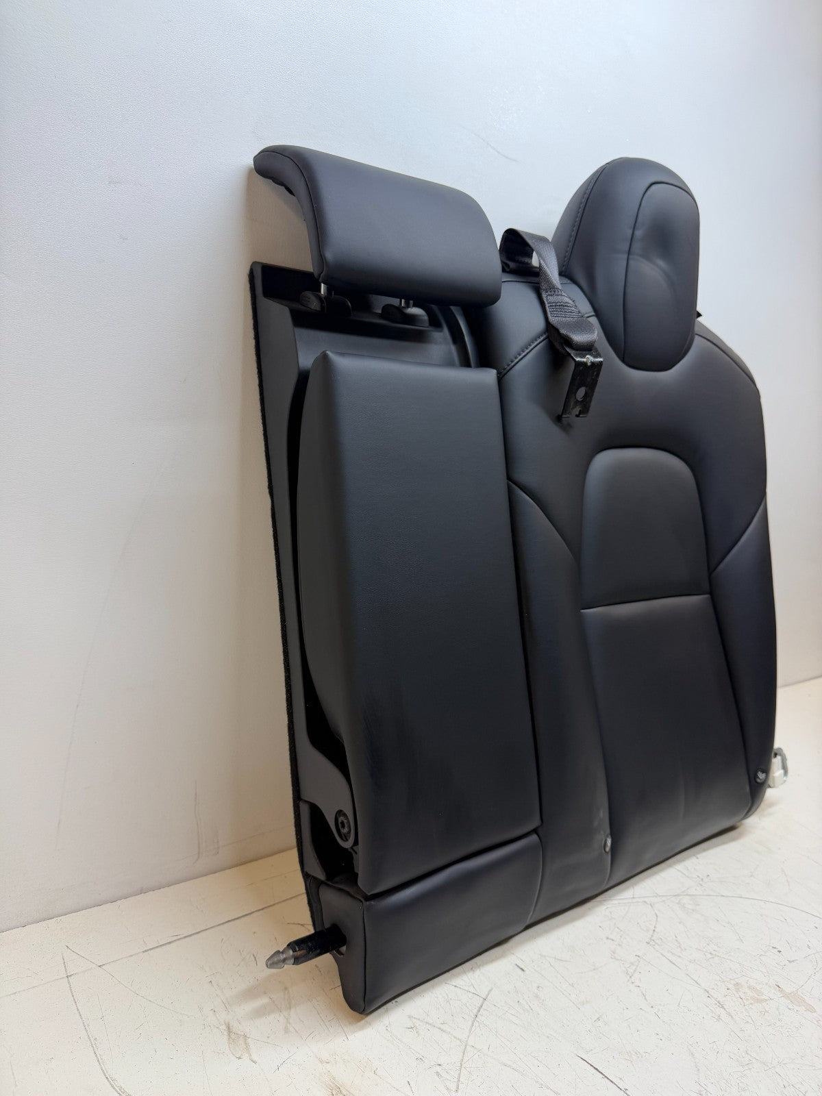 2017-2022 TESLA MODEL 3 REAR LEFT DRIVER UPPER SEAT CUSHION BLACK