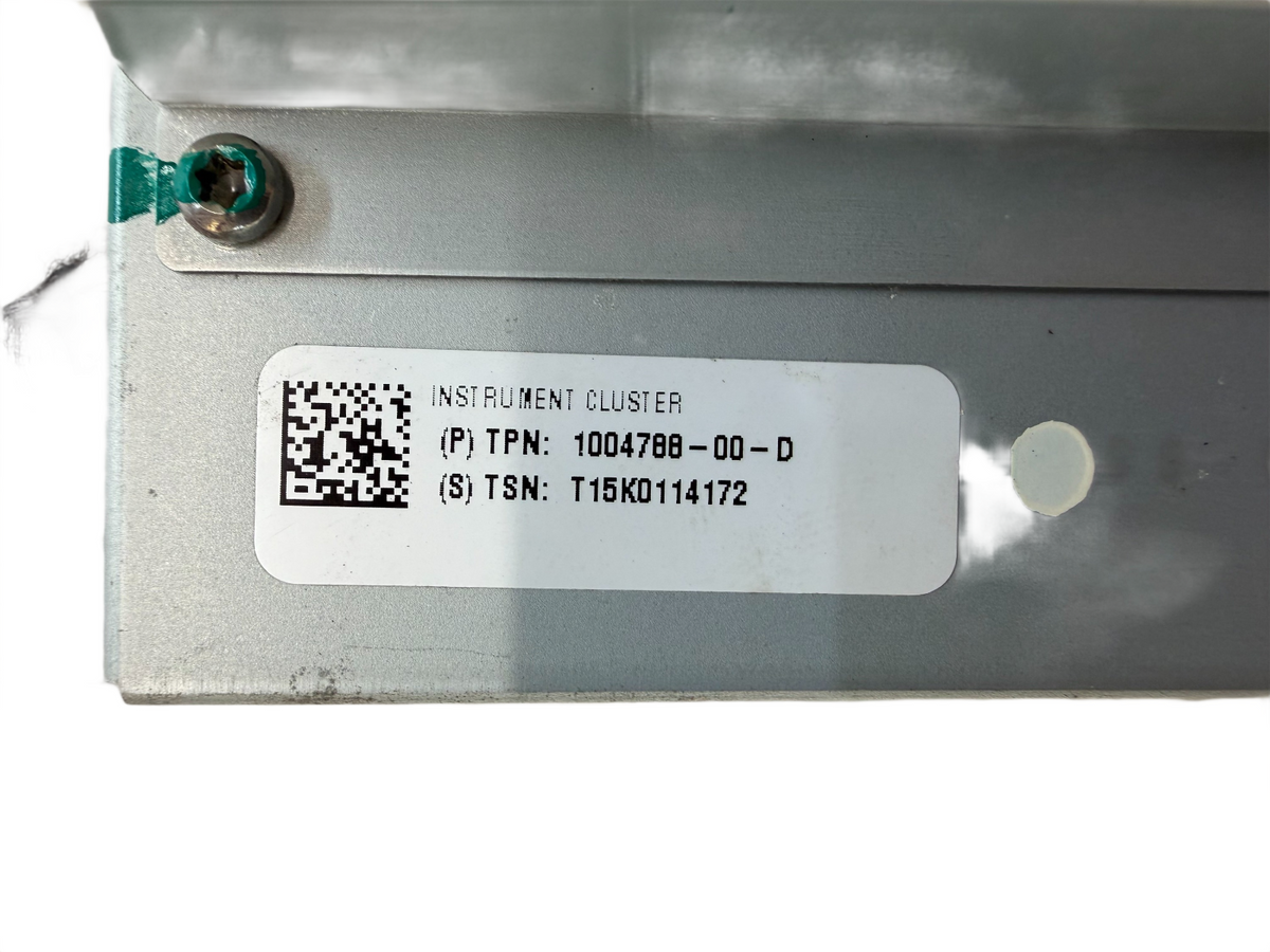 2012 - 20 Tesla Model X Instrument Cluster Monitor Display OEM 1004788-00-D
