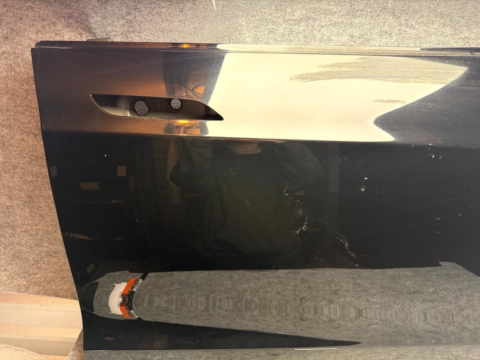 ♦️2012 - 2020 TESLA MODEL S FRONT RIGHT SIDE DOOR SHELL PANEL OEM, 6006622 E0 H