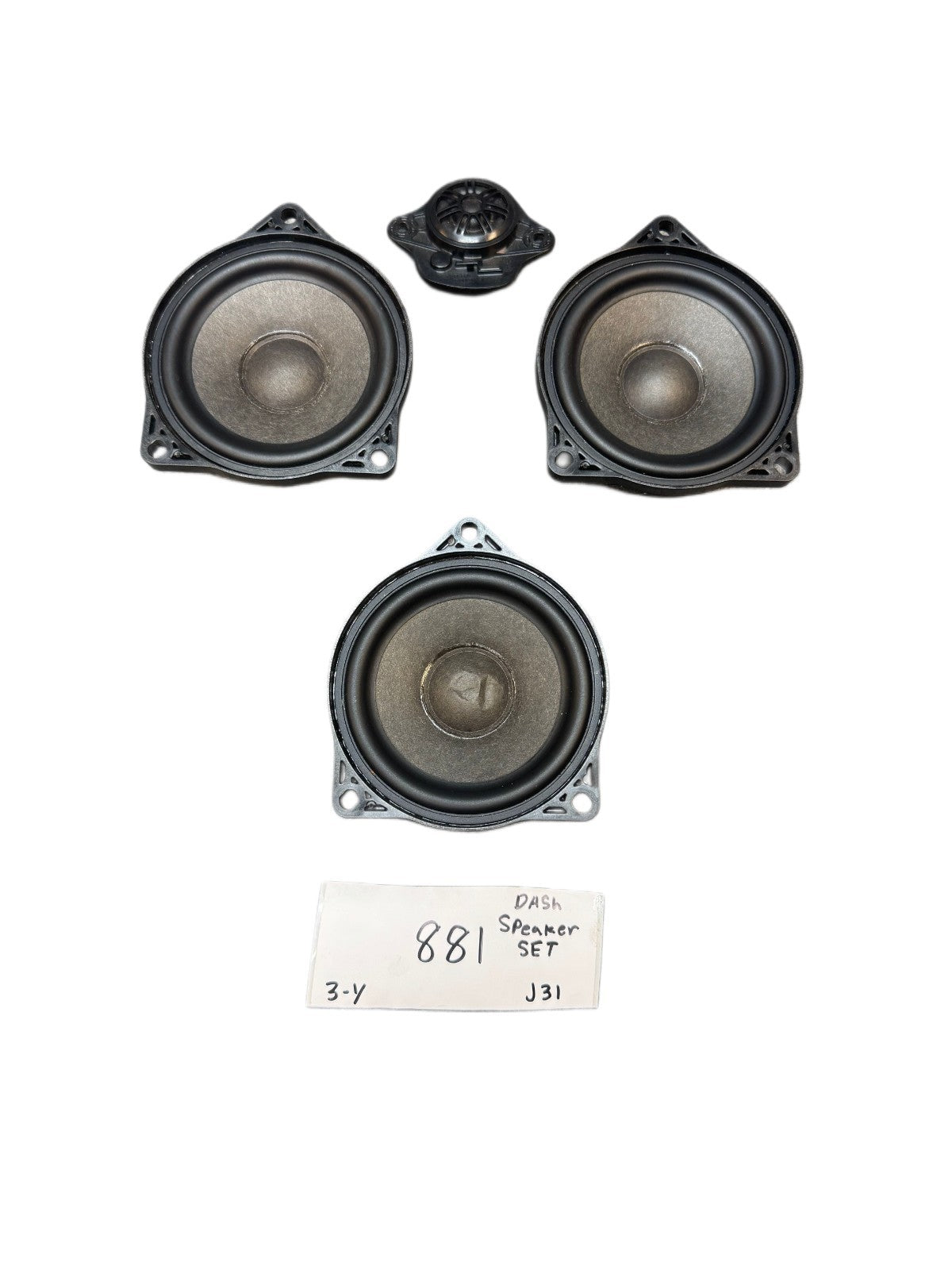 2017-2023 Tesla Model 3 Y Set Of 4 Speakers Audio Full Range 1079742-00-A
