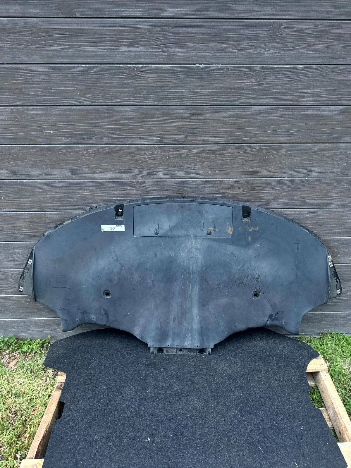 2017-2023 TESLA MODEL 3 REAR BUMPER UNDERBODY LOWER BOARD COVER OEM, 113541000A