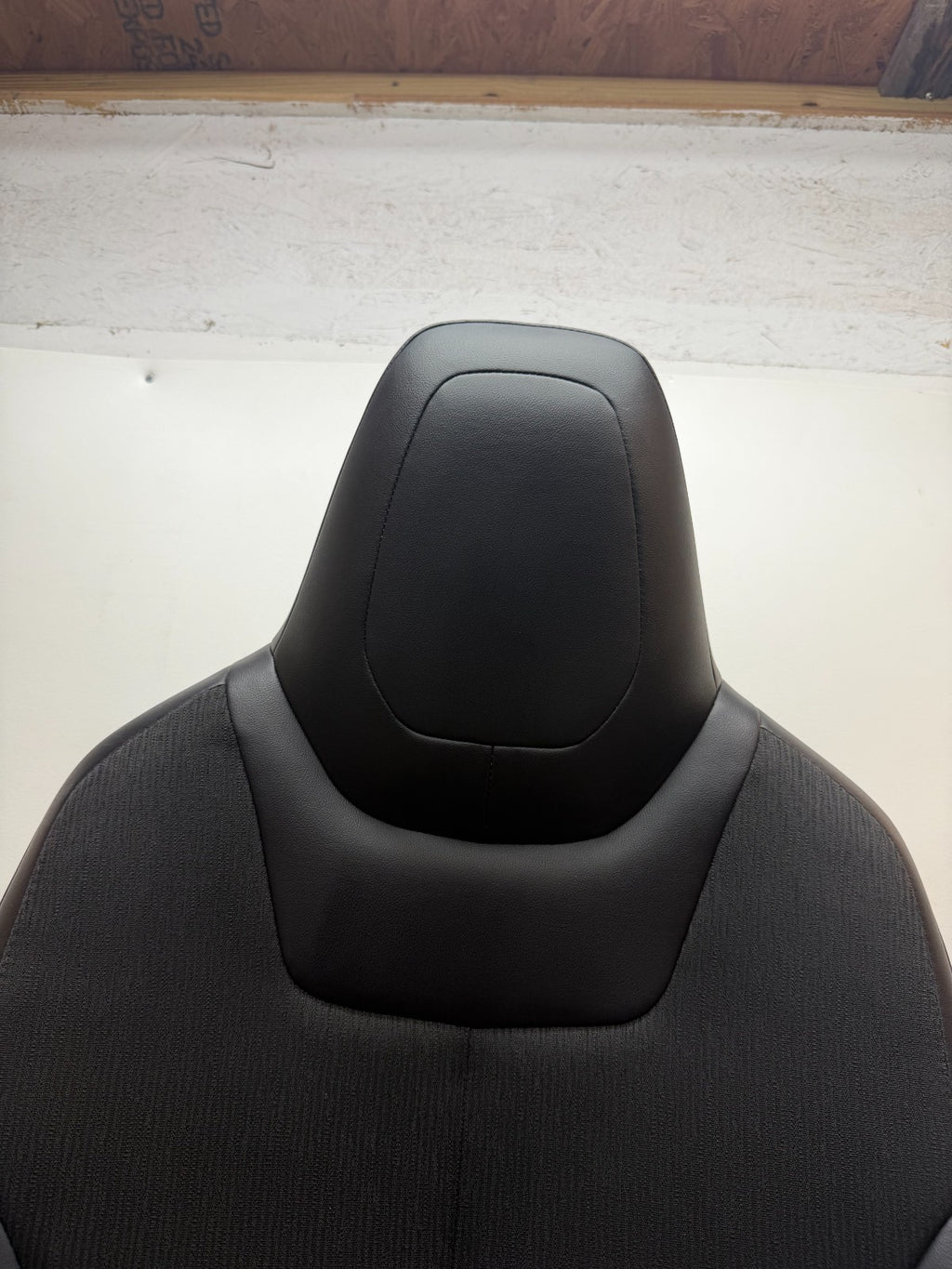 2016-2020 Tesla Model S Front Left Side Black Leather Seat OEM