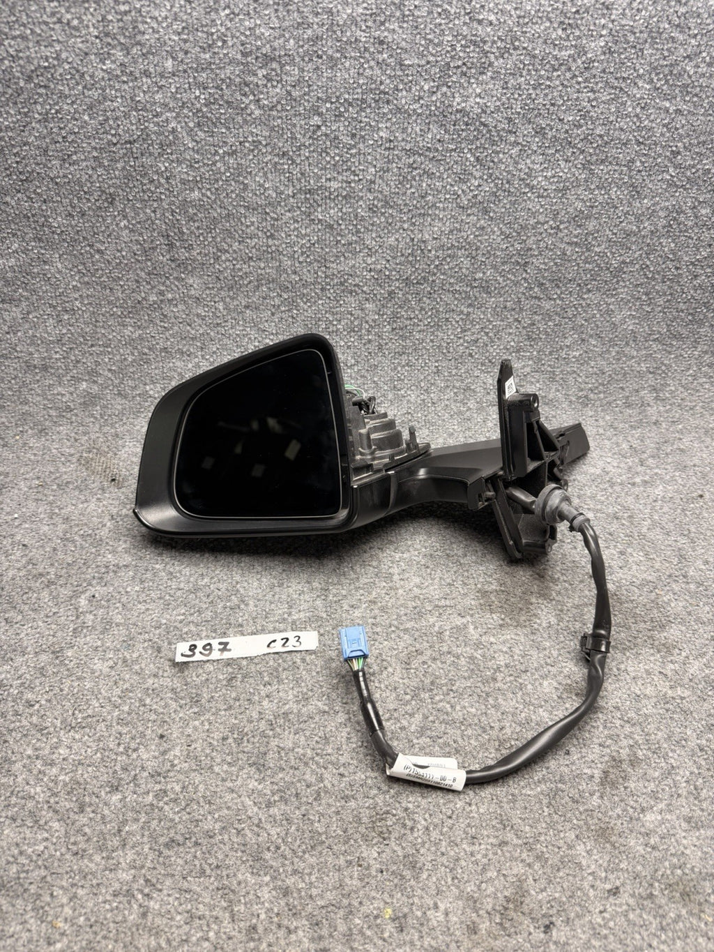 TESLA MODEL Y MIRROR LEFT DRIVER 2020 2021 2022 2023 2024 OEM 1594111-00-B