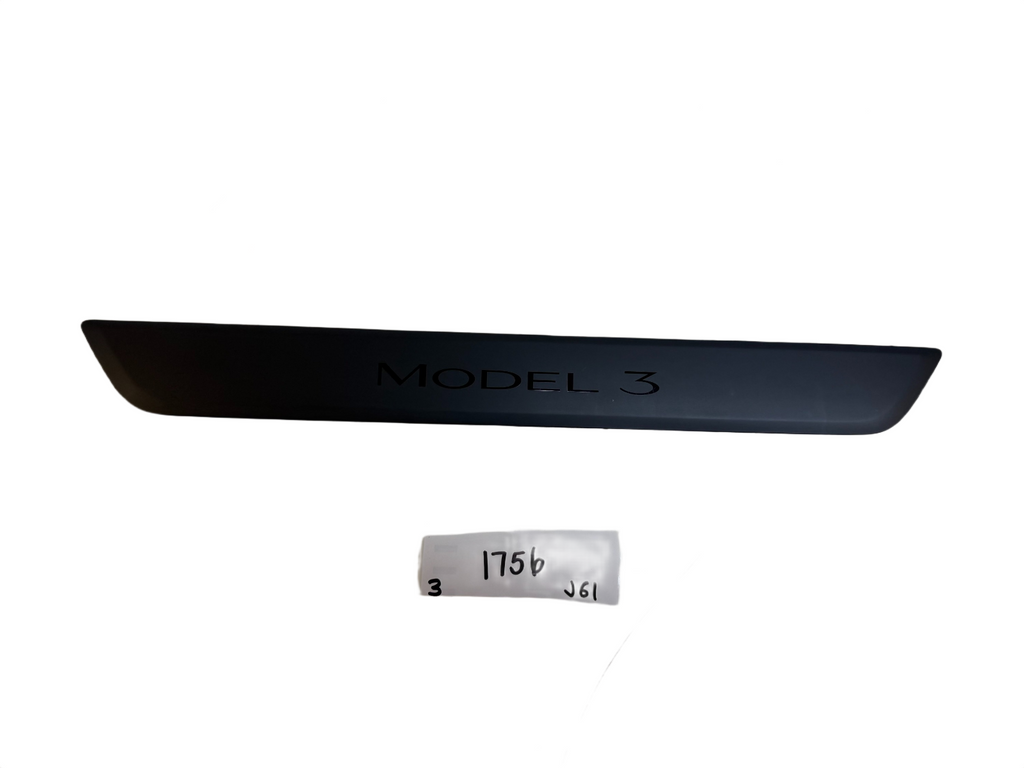 2017-2023 Tesla Model 3 Front Left Door Sill Scuff Plate Panel 1504763-00-C