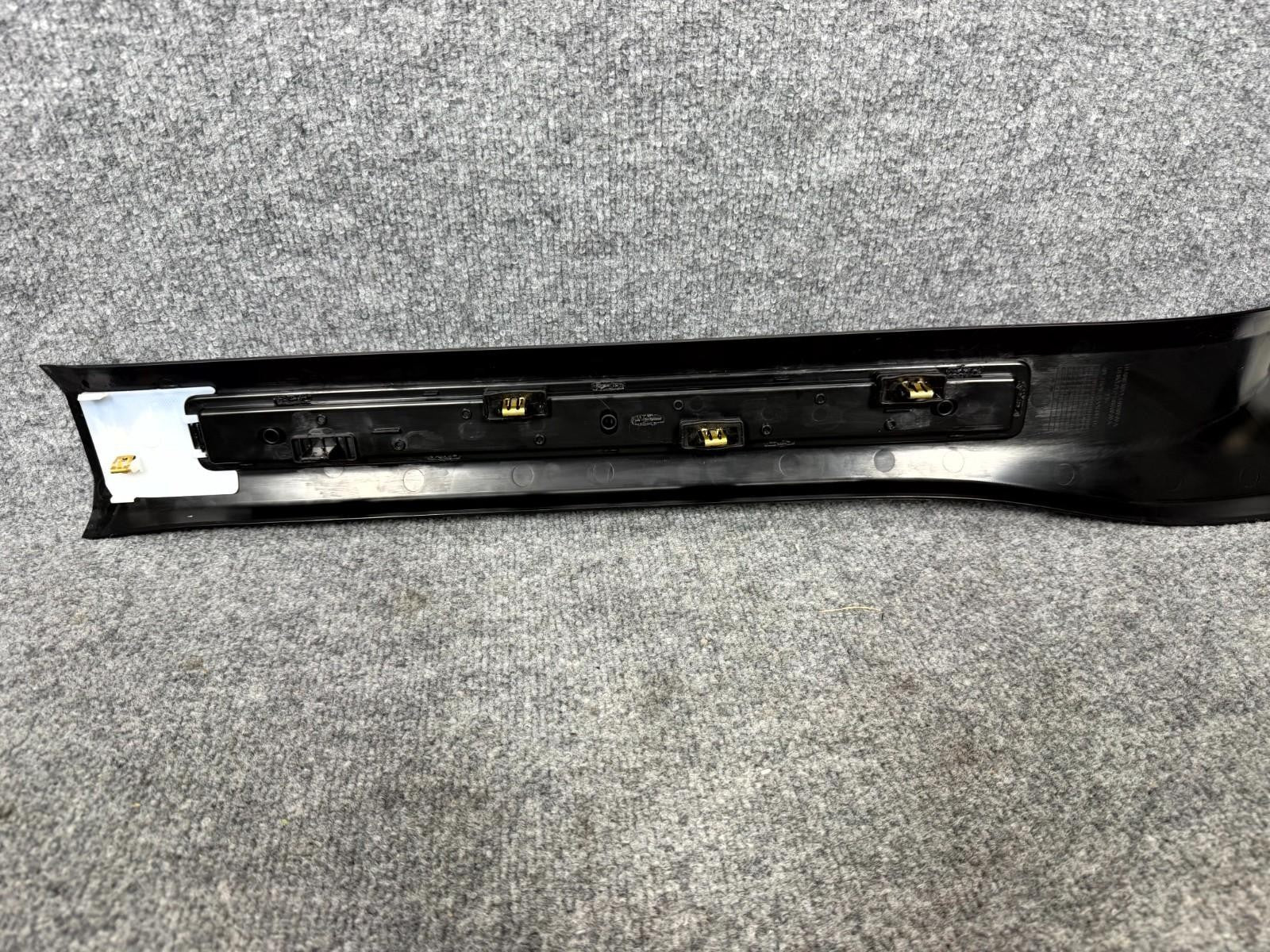2016-2020 Tesla Model X Front Left Door Sill Cover Trim Panel OEM, 1496499-00-A