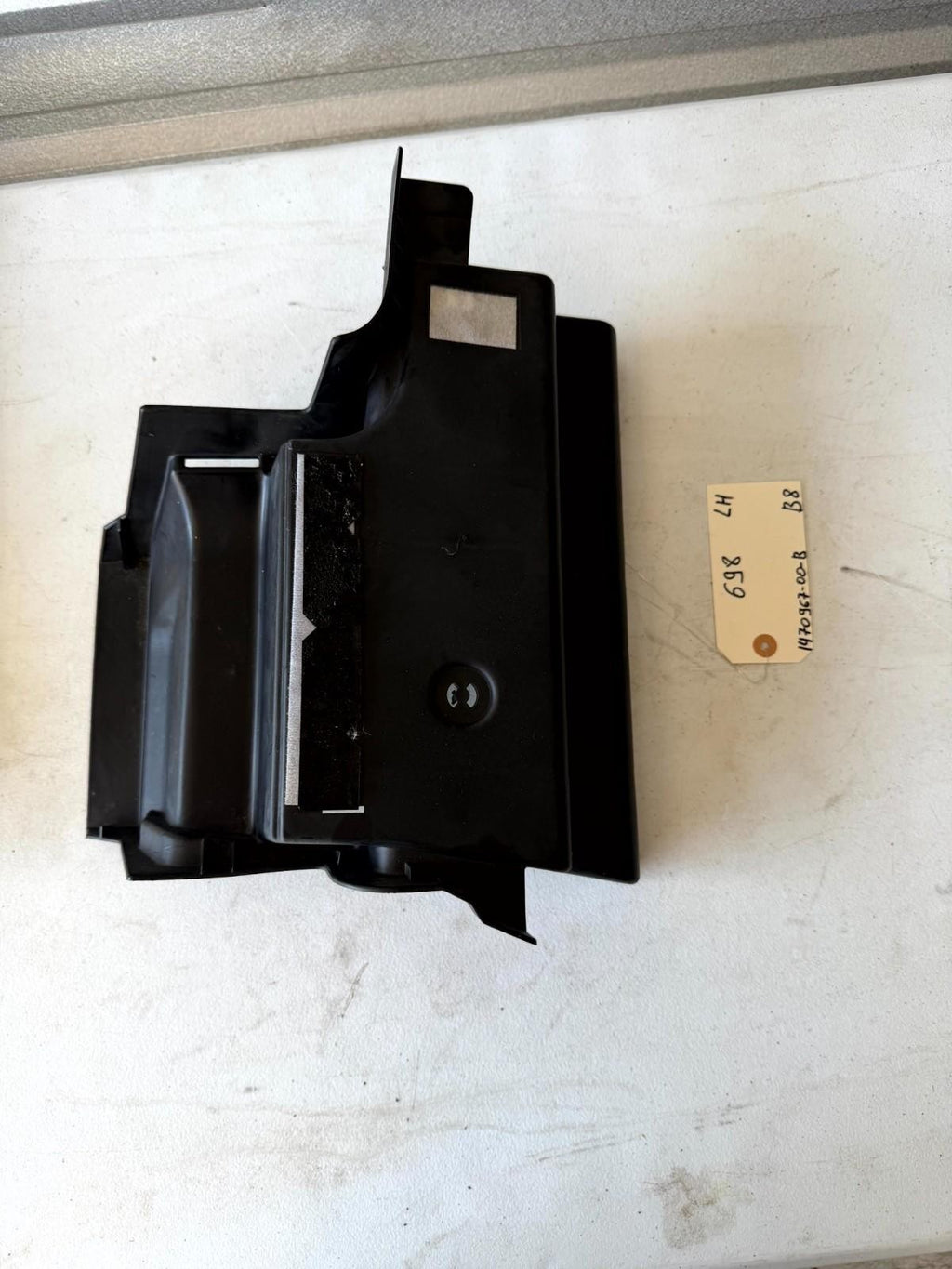 2017-2023 Tesla Model 3 Left Driver Side Trunk Wing Bracket OEM, 147096700B
