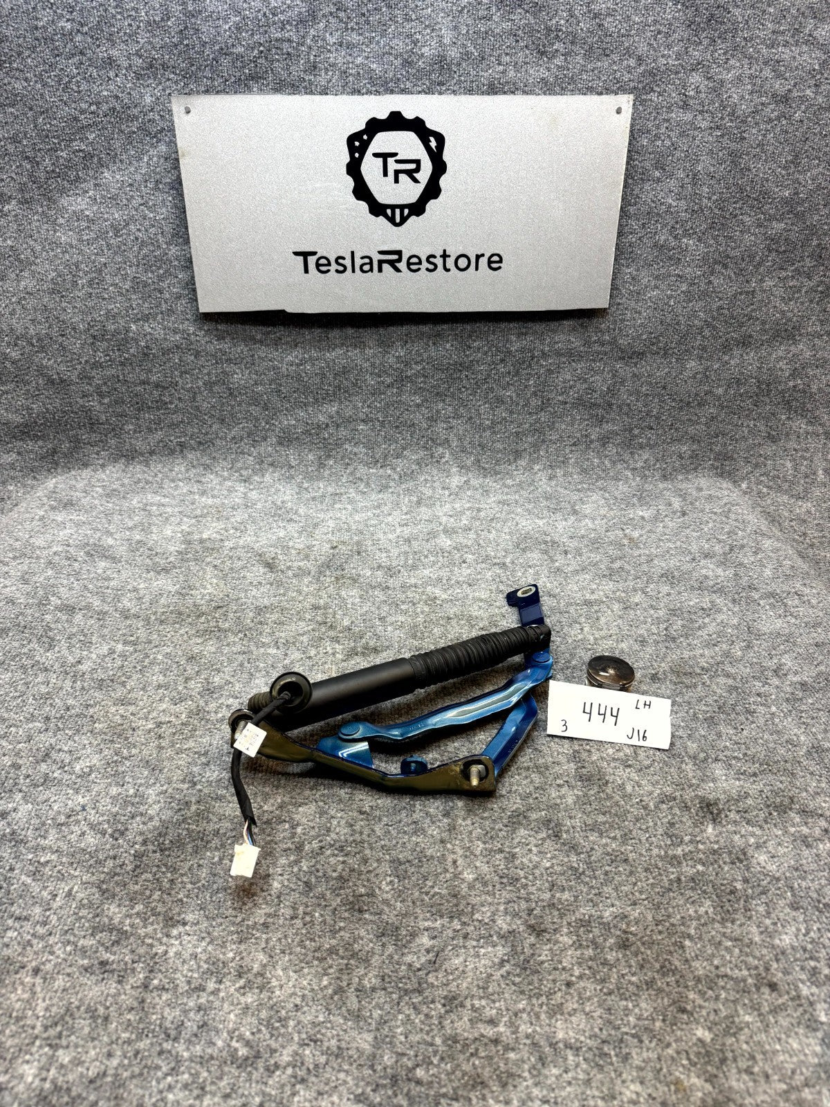2017 - 2023 TESLA MODEL 3 REAR LEFT DRIVER SIDE TRUNK LIDS OEM, 1667399-00-B