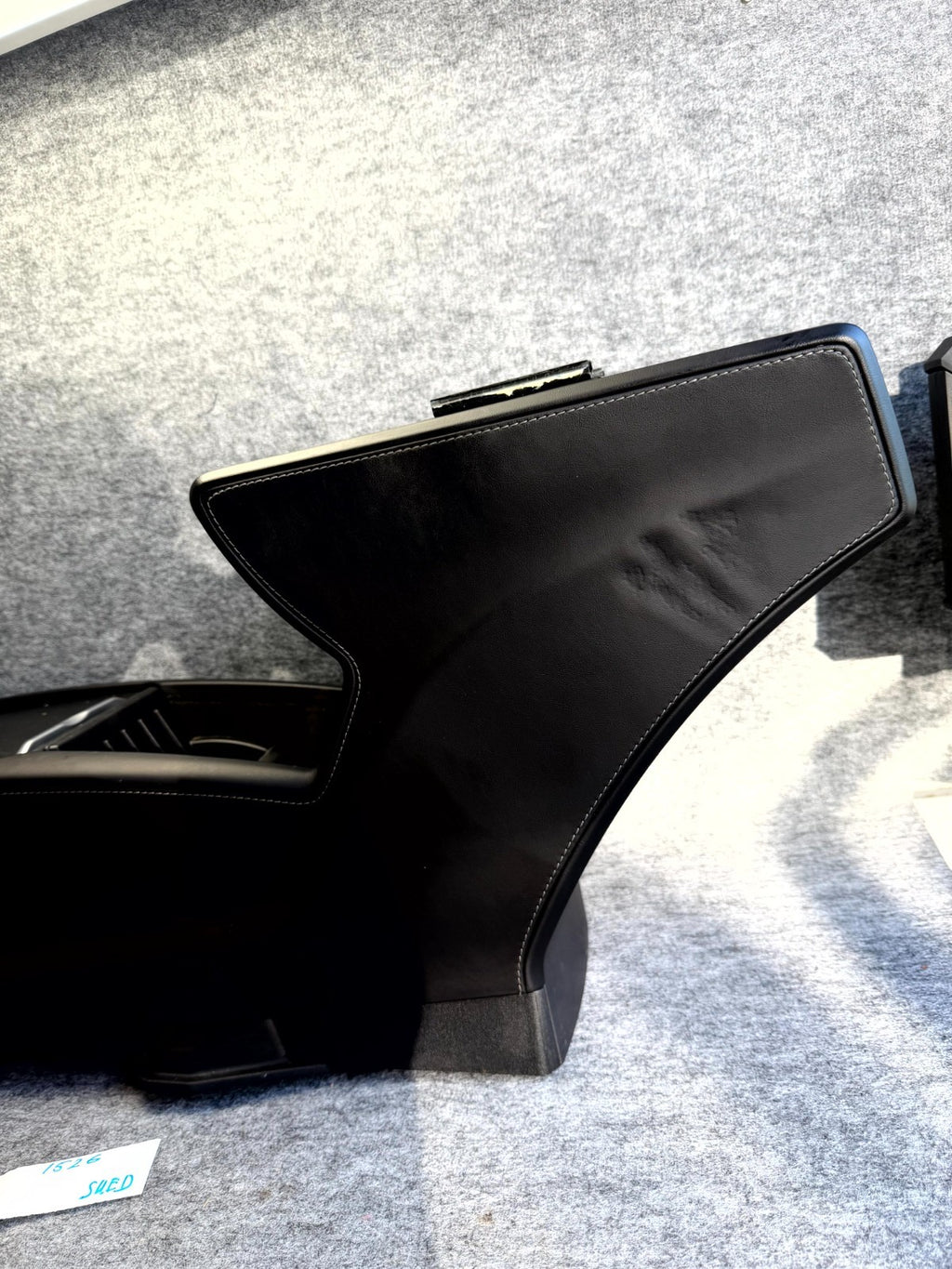 ♦️16–20 TESLA MODEL S CENTER CONSOLE ARMREST STORAGE ASSEMBLY OEM, 100481507D