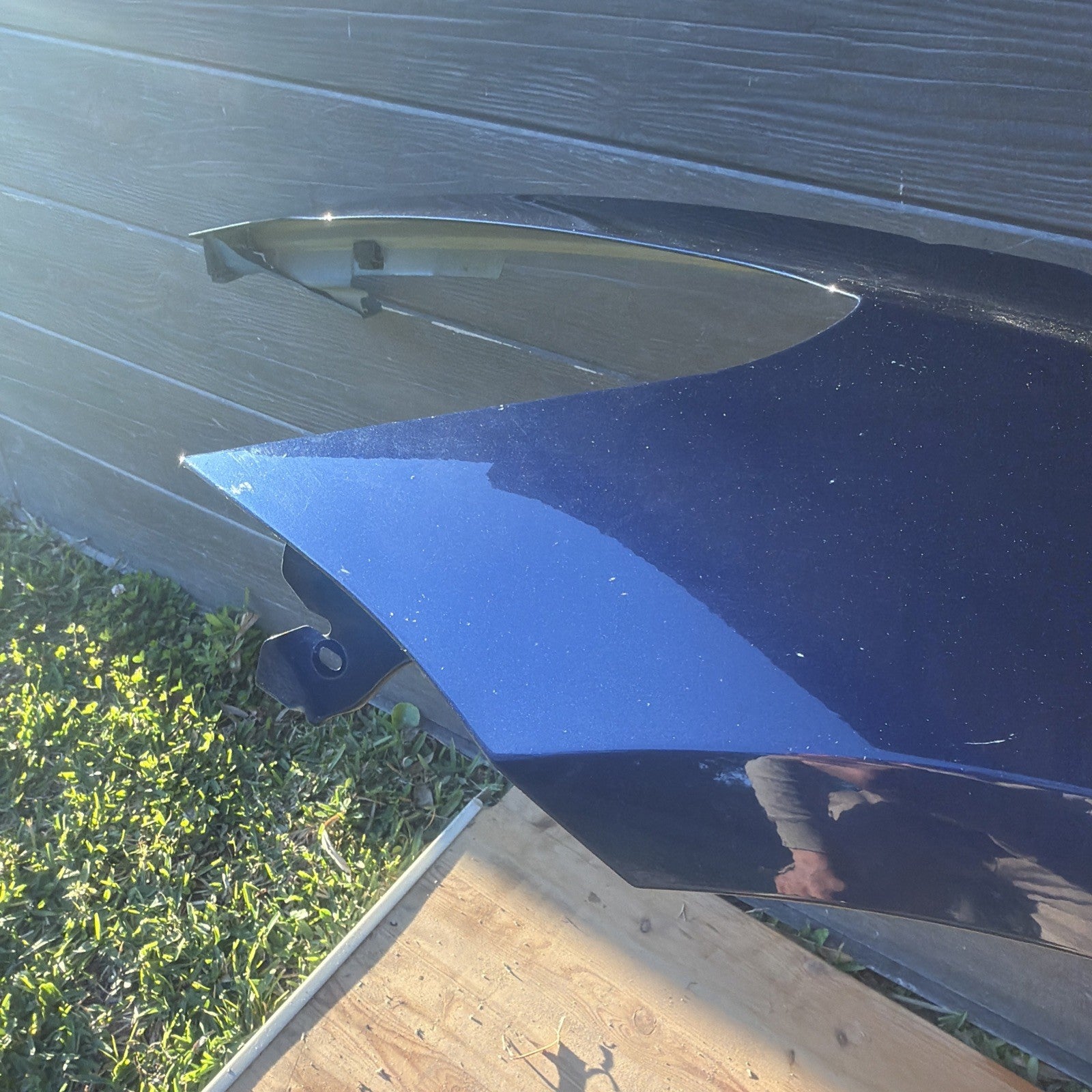 ⭕ 2017-2023 Tesla Model 3 Front Driver Side Fender Shell Panel Left Blue