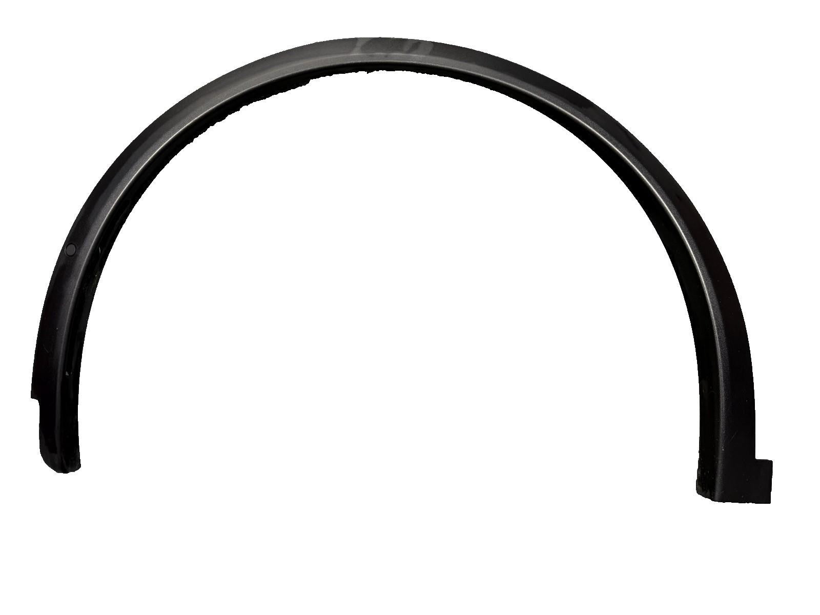 16-21 Tesla Model X Front Left Wheel Arch Trim Panel Molding OEM, 1075636-00-A