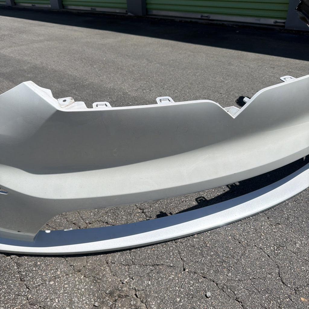 2021-2025 Tesla Model X Front Bumper Cover White WITHOUT Sensor 1588184-S0-B