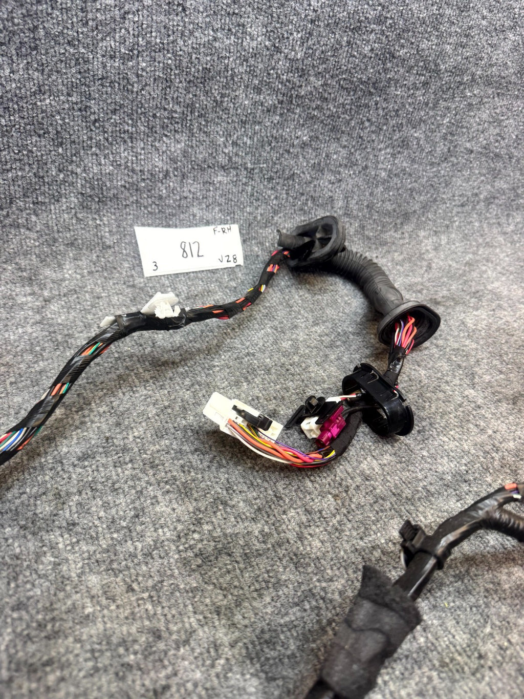 2017 - 2023 TESLA MODEL 3 FRONT RIGHT SIDE DOOR WIRING HARNESS OEM, 1067963-00-D