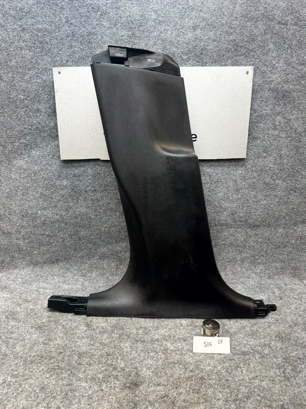 20-24 TESLA MODEL Y LEFT SIDE B-PILLAR LOWER COVER TRIM PANEL OEM, 1494623-00-F