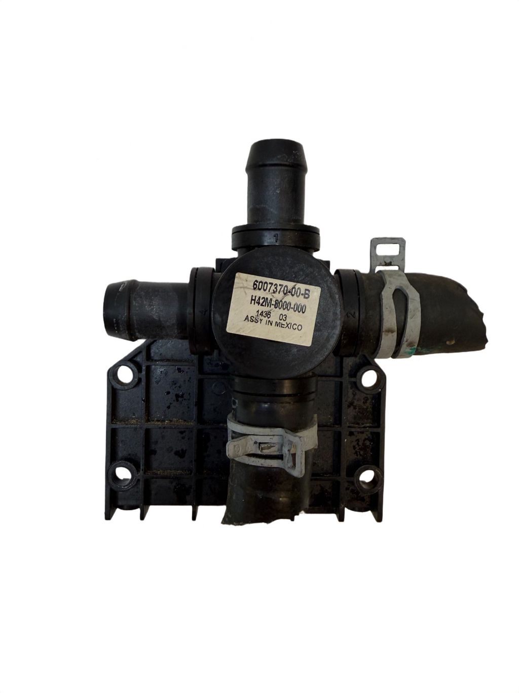 2012-2021 Tesla Model S 4-Way Coolant Control Valve OEM 6007370-00-B
