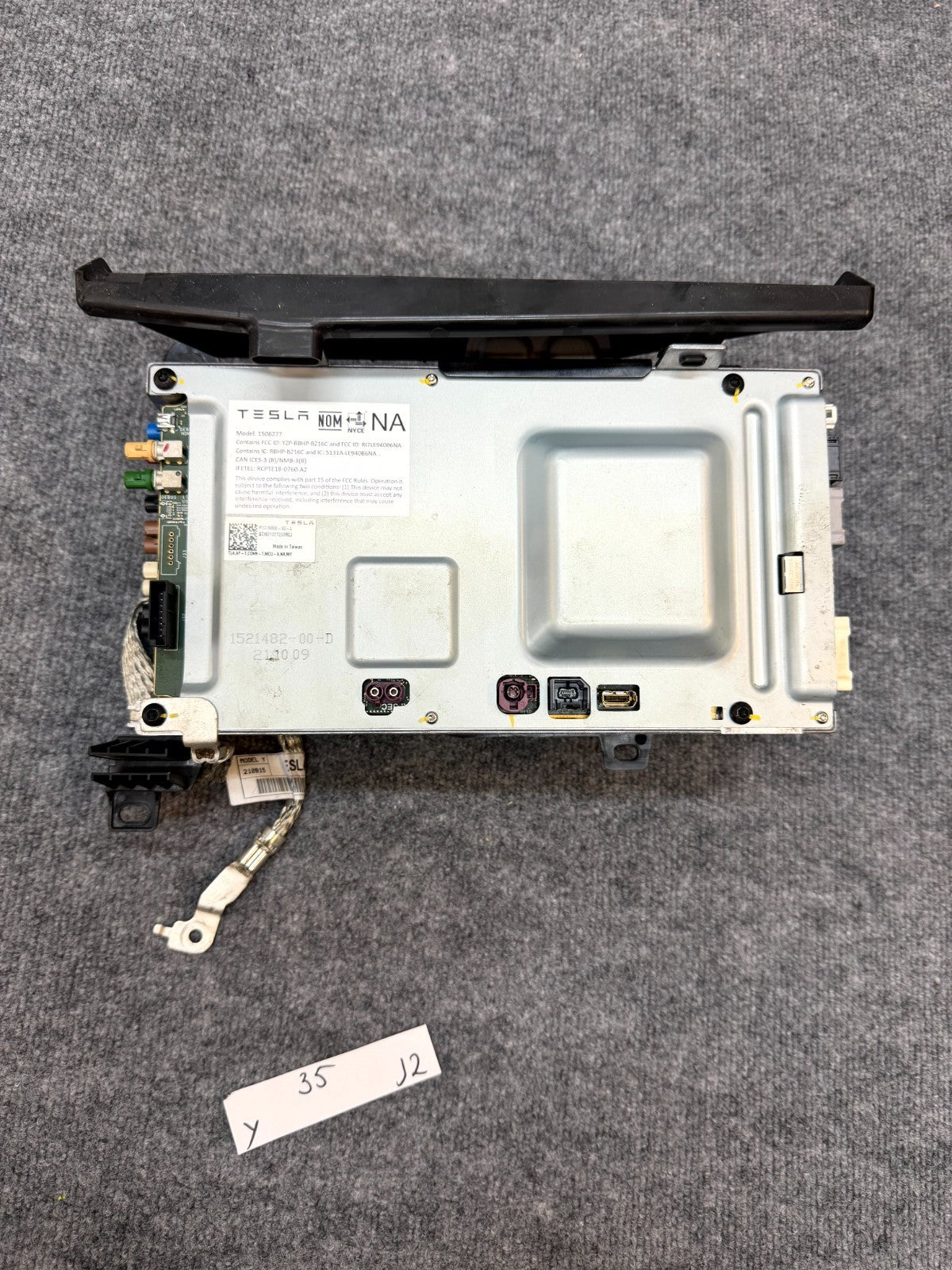 2020-2024 TESLA MODEL Y MCU COMPUTER MEDIA CONTROL MODULE OEM, 1775000-90-L