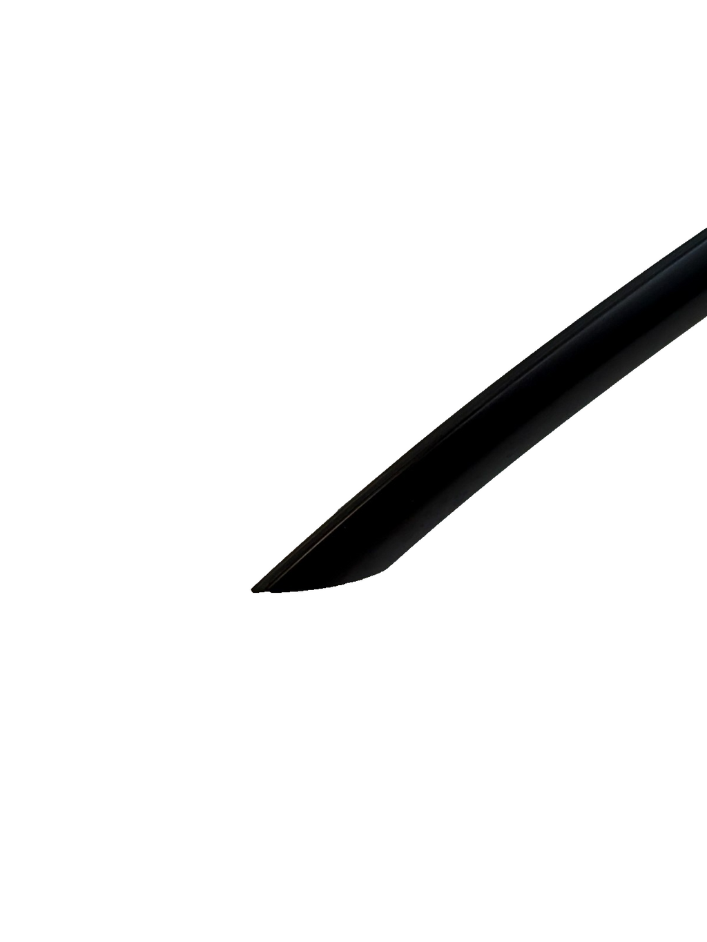 2021-2023 Tesla Model 3 Left Driver Upper Roof Black Molding Trim 1083519-01-D