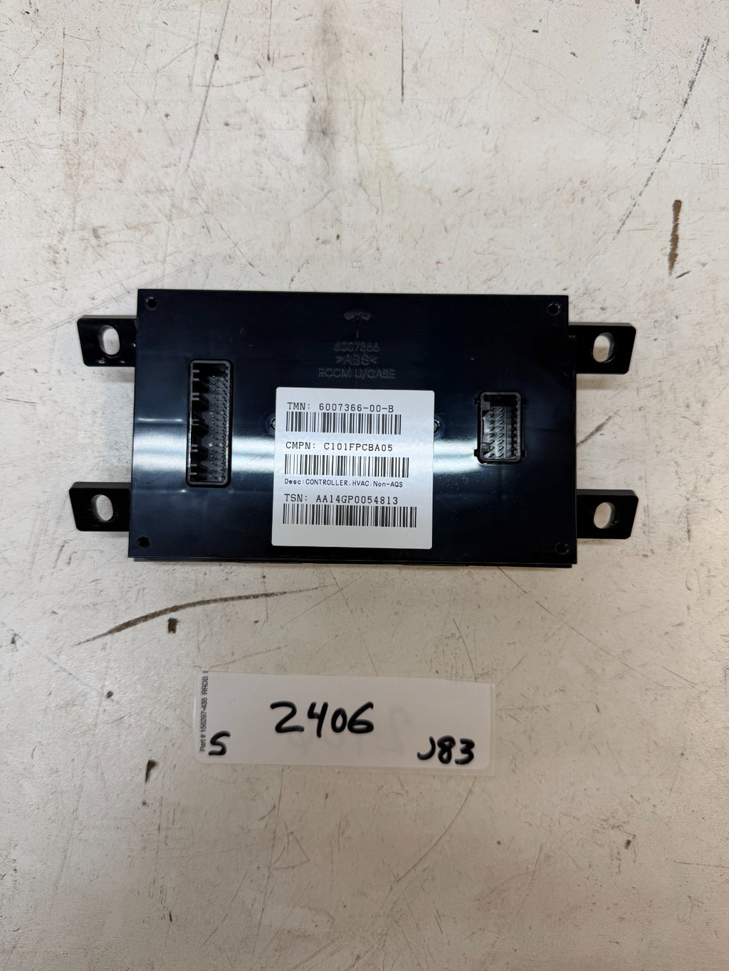 2012-2015 Tesla Model S Heater Computer Control Module 6007366-00-B