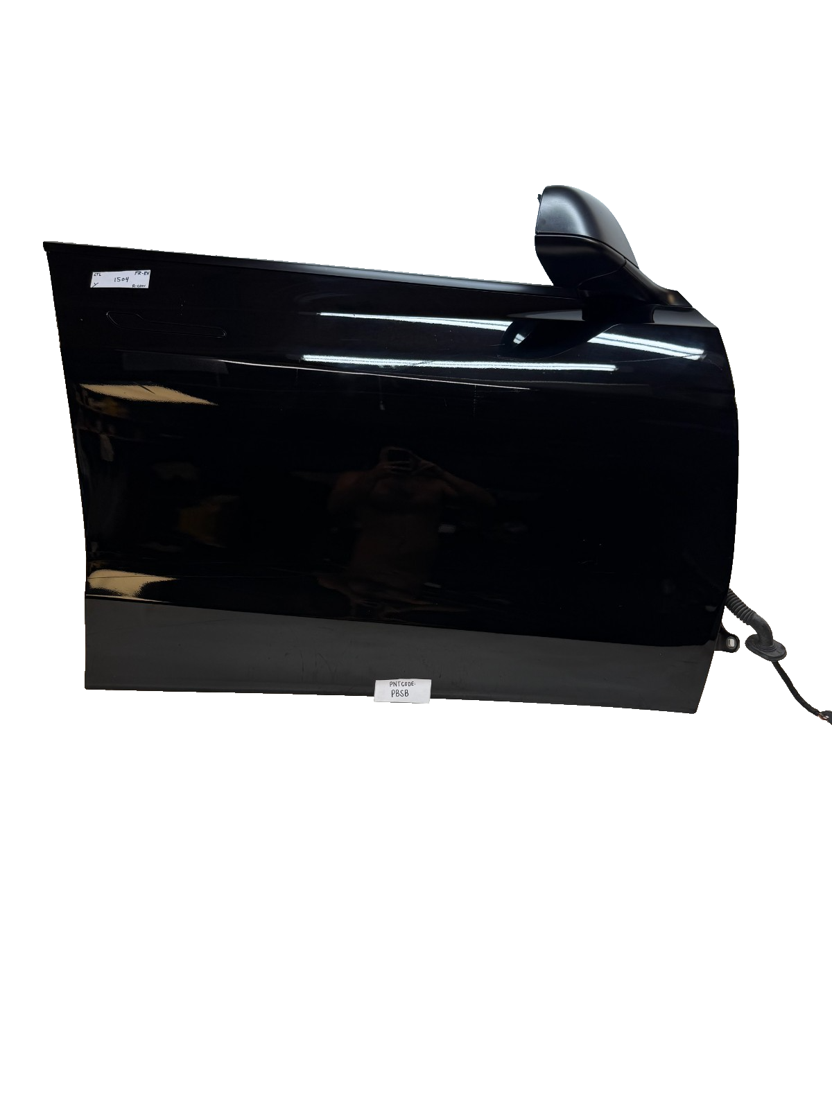 2012-2020 TESLA MODEL Y FRONT RIGHT PASSENGER SIDE COMPLETE DOOR ASSEMBLY