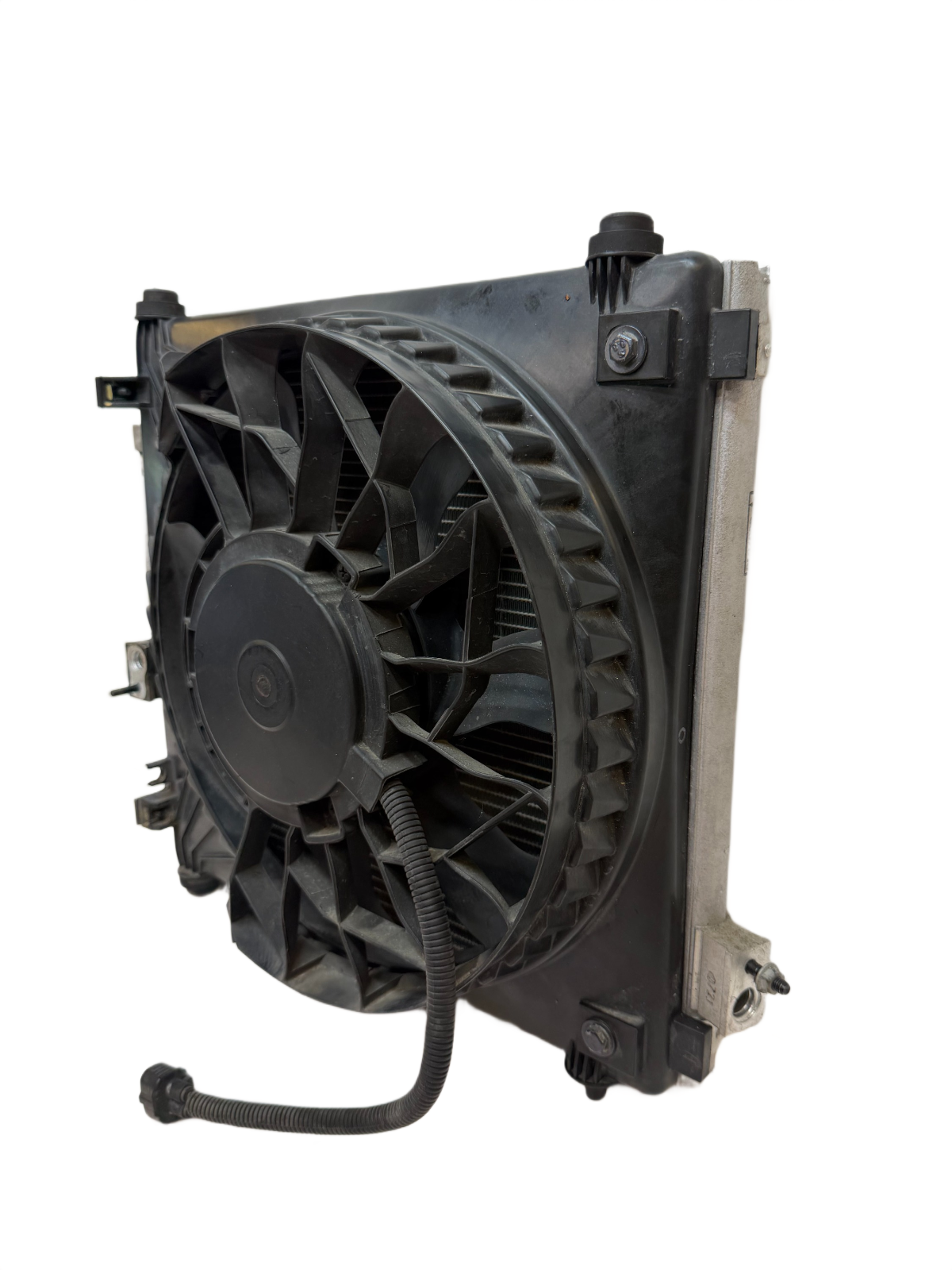 2012-2020 TESLA MODEL S LEFT COOLING FAN SHROUD W/ CONDENCER 6007352-00-F