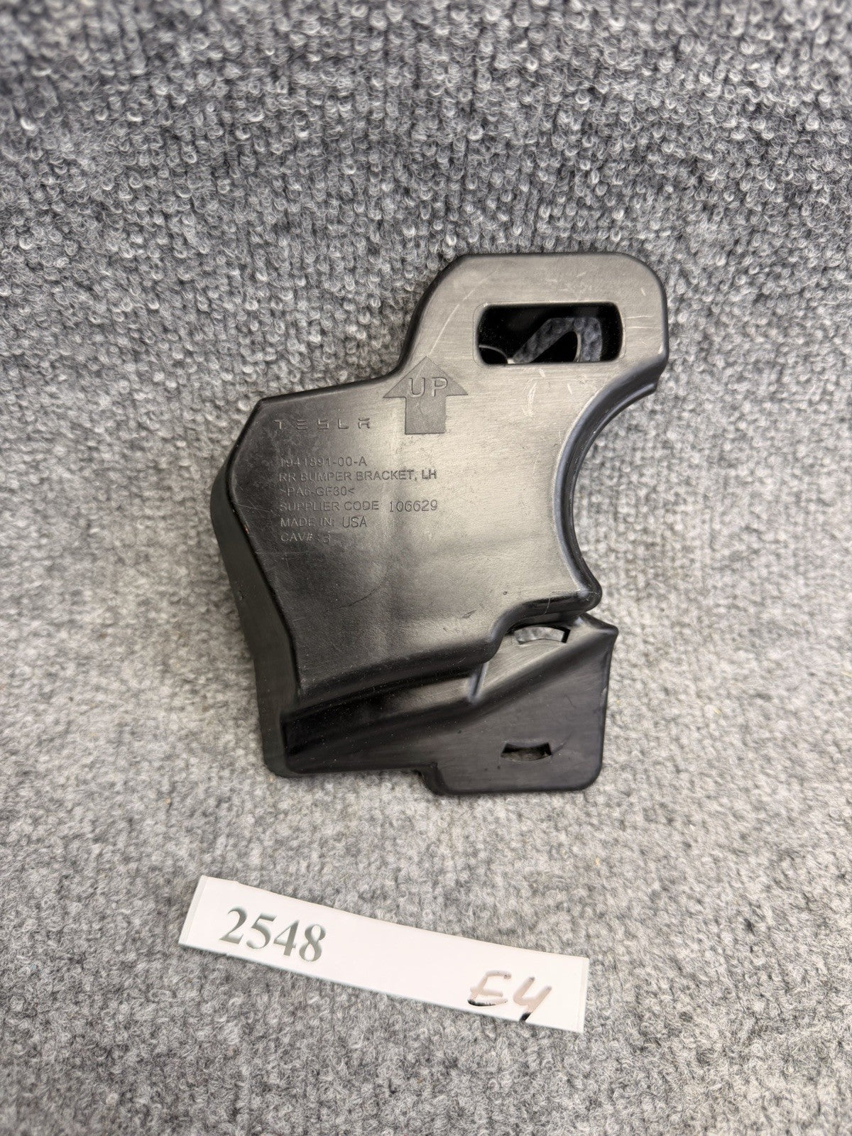 💢2024-2025 Tesla Model 3 Rear Left Driver Side Bumper Bracket OEM