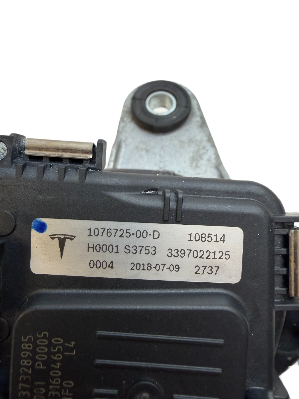 2017-2023 Tesla Model 3 M3 Front Windshield Wiper Motor 1076725-00-D