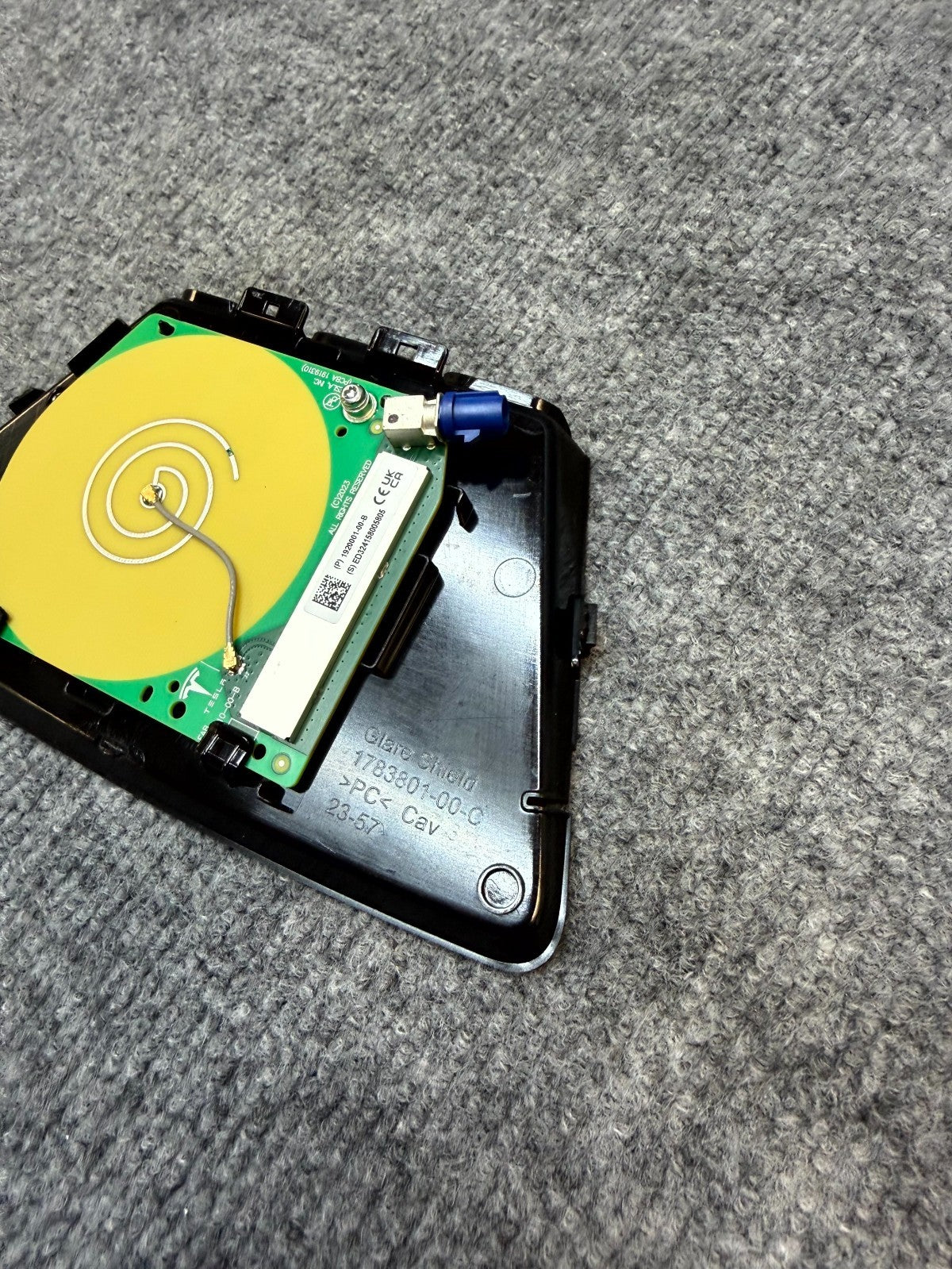 2020-2024 TESLA MODEL Y ANTENNA GPS GNSS RAIN SENSOR MODULE UNIT OEM, 1920001-00