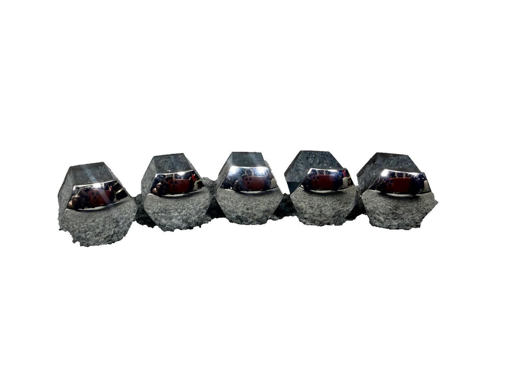 ♦️12-23 Tesla Model X Y S 3 Chrome Wheel Lug Nut Covers OEM, 108F21247-SREFUS