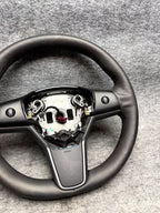 ♦️17-23 TESLA MODEL 3 STEERING WHEEL LEATHER W/ CONTROL SWITCH OEM, 1490214-00-B