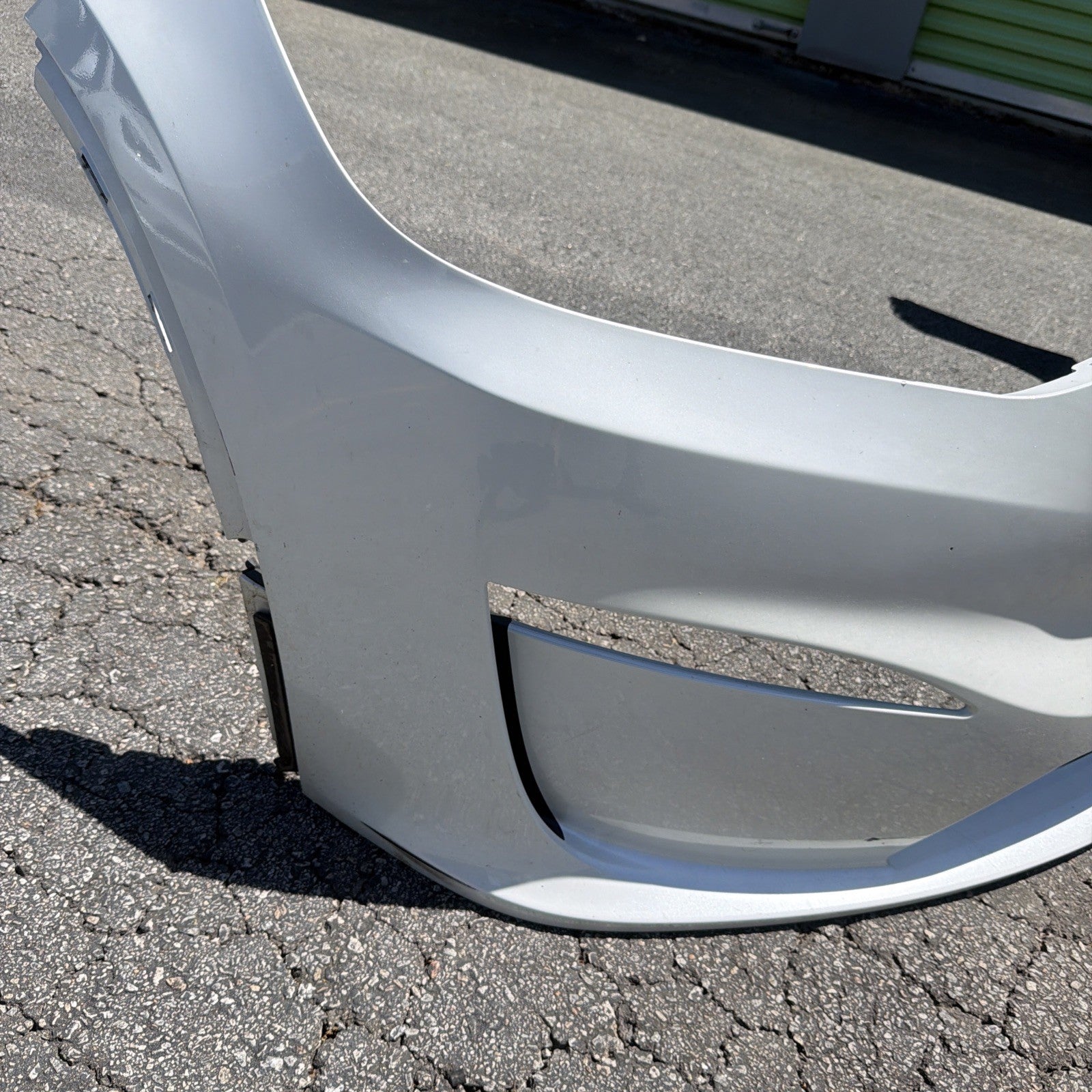 2021-2025 Tesla Model X Front Bumper Cover White WITHOUT Sensor 1588184-S0-B