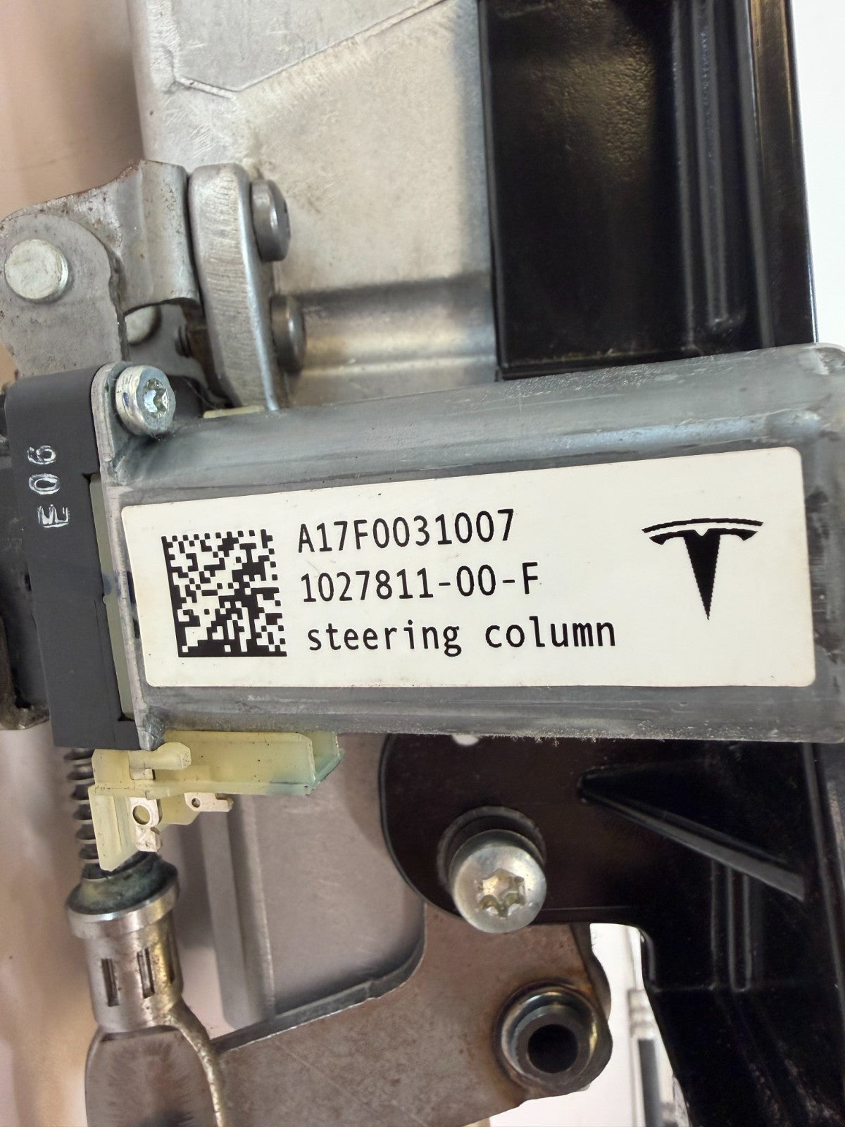 2016-2020 TESLA MODEL S STEERING COLUMN ASSEMBLY 1027811-00-F