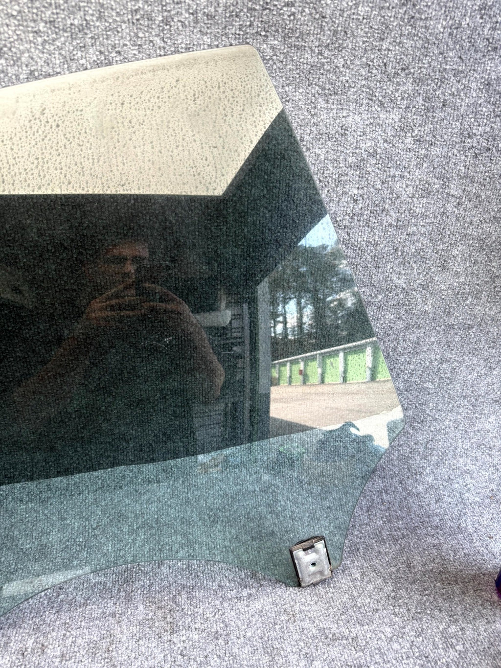2017-2023 TESLA MODEL 3 REAR RIGHT DOOR SHELL PANEL WINDOW GLASS OEM, 43R-004529