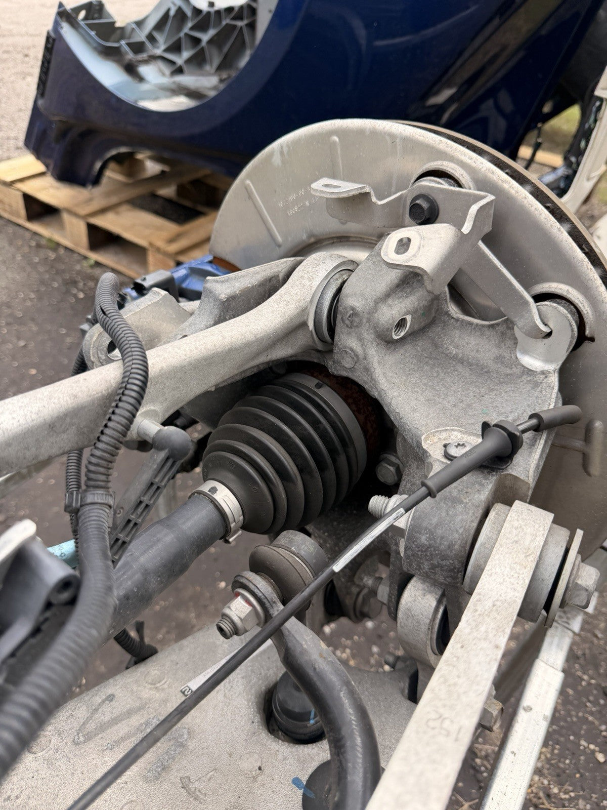 2012-2020 Tesla Model S Rear Large Small Motor w/ Subframe & Suspension