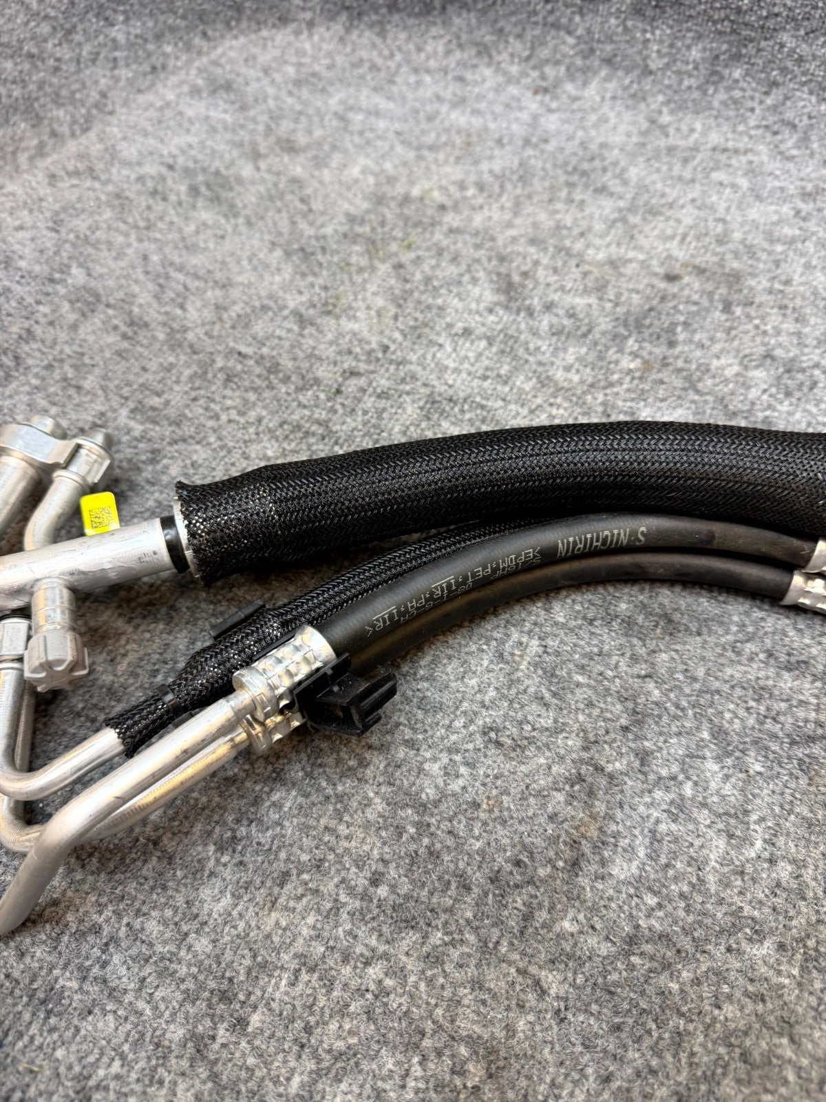 2020-2024 TESLA MODEL Y AC LINE SUPERMANIFOLD COMPRESSOR PIPE OEM, 1626700-00-E