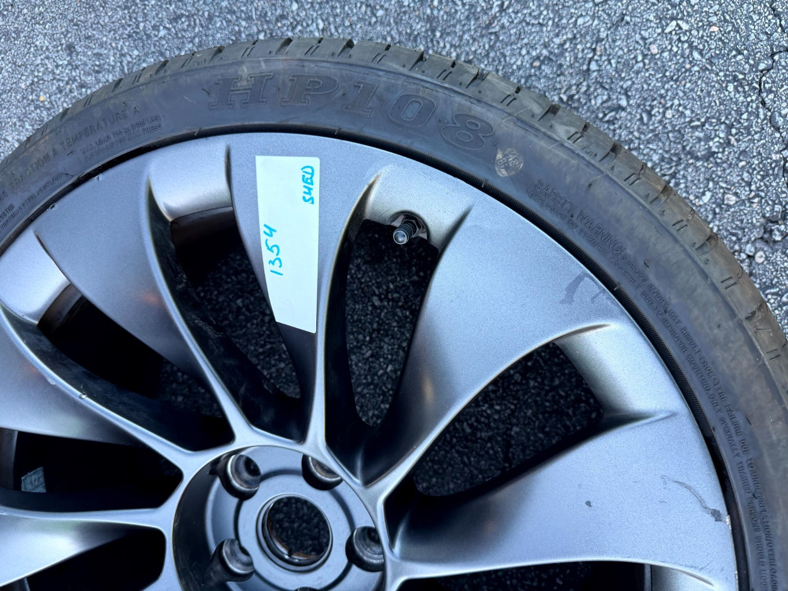 ♦️2017–2023 TESLA MODEL 3 ALUMINUM REPLACEMENT WHEEL OEM, 1044224 00 B
