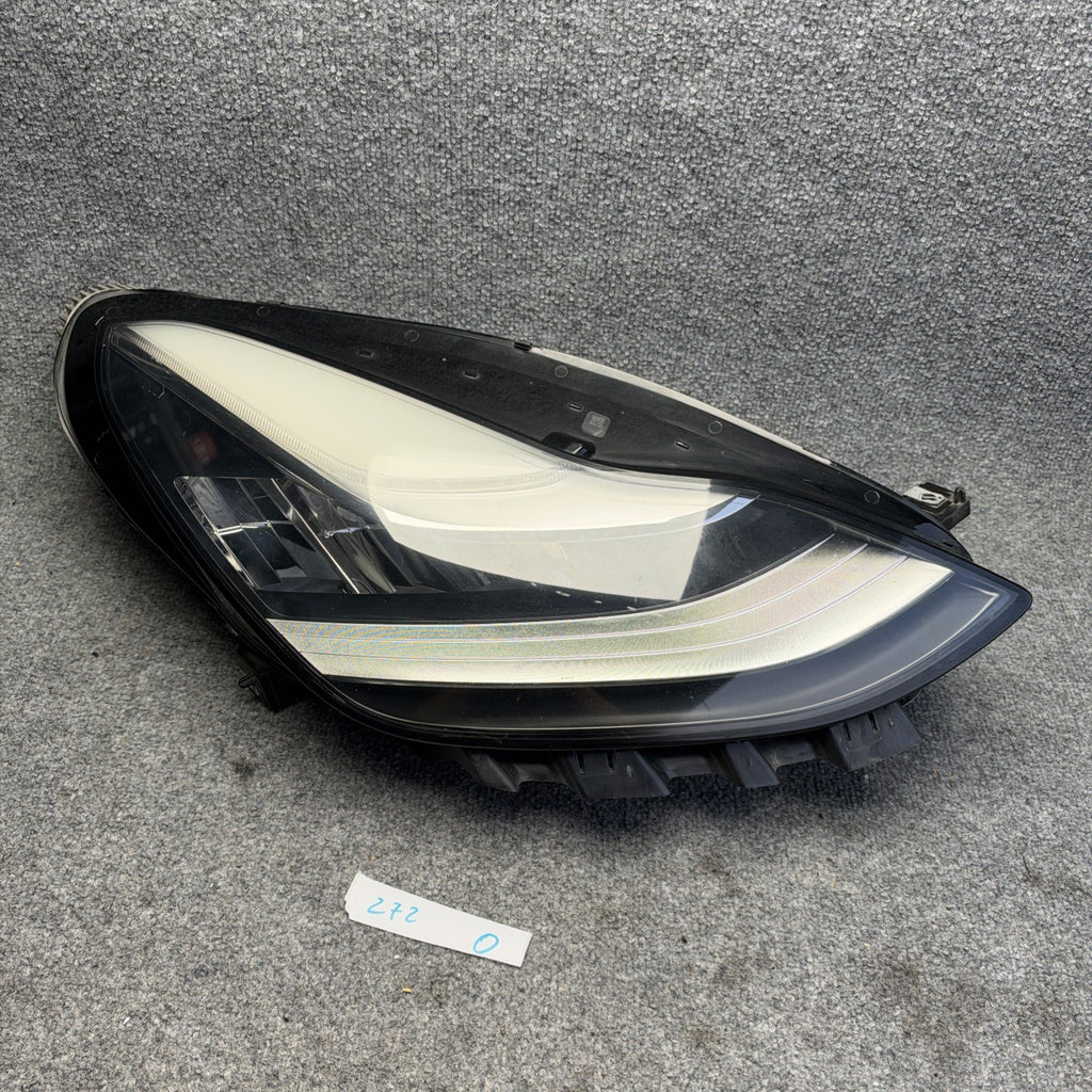 17-23 Tesla Model 3 Y Reflector LED Headlight RH Front Right 1077372-00-K OEM
