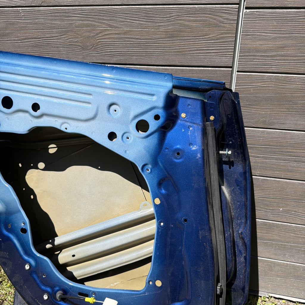 2020 - 2024 TESLA MODEL Y REAR LEFT DRIVER SIDE DOOR SHELL PANEL OEM BLUE_PPSB