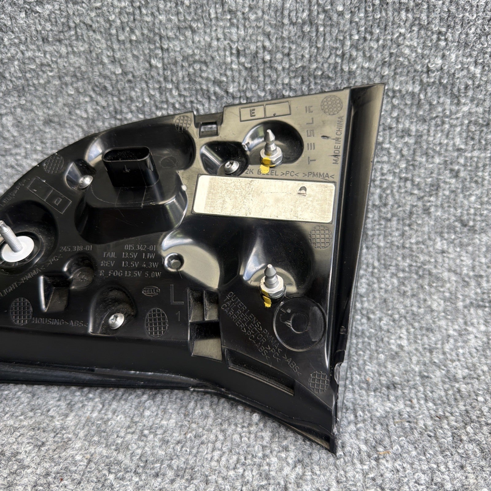 2017-2023 Tesla Model 3 Model Y Left Driver Inner TailLight OEM 1502088-00-B